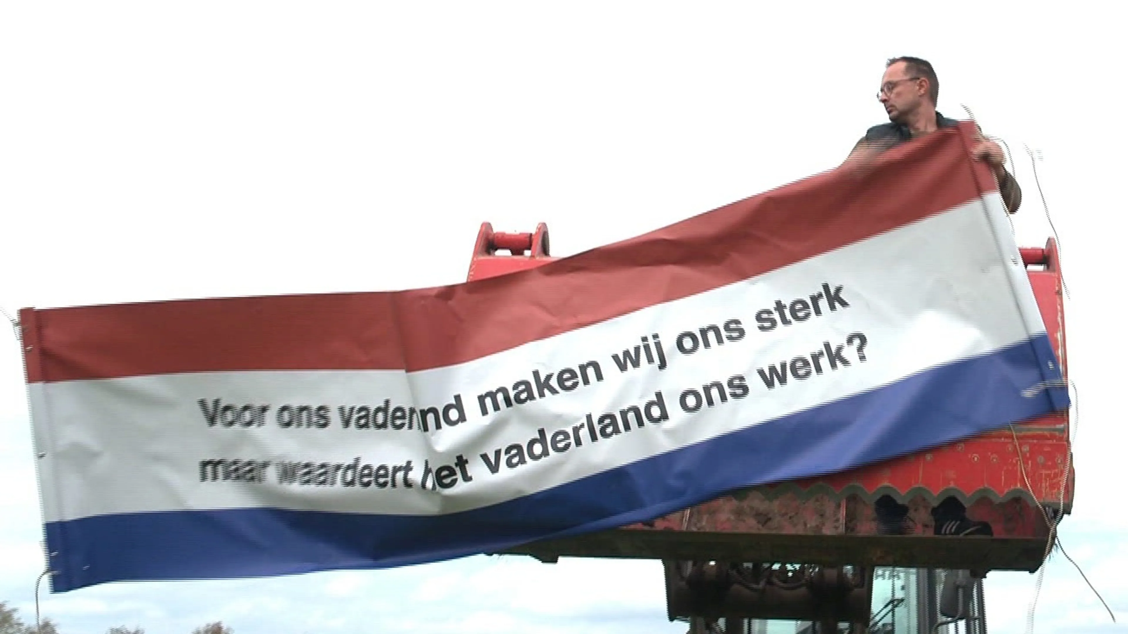 Hele dorp Westbroek voert samen actie tegen stikstofplannen provincie 