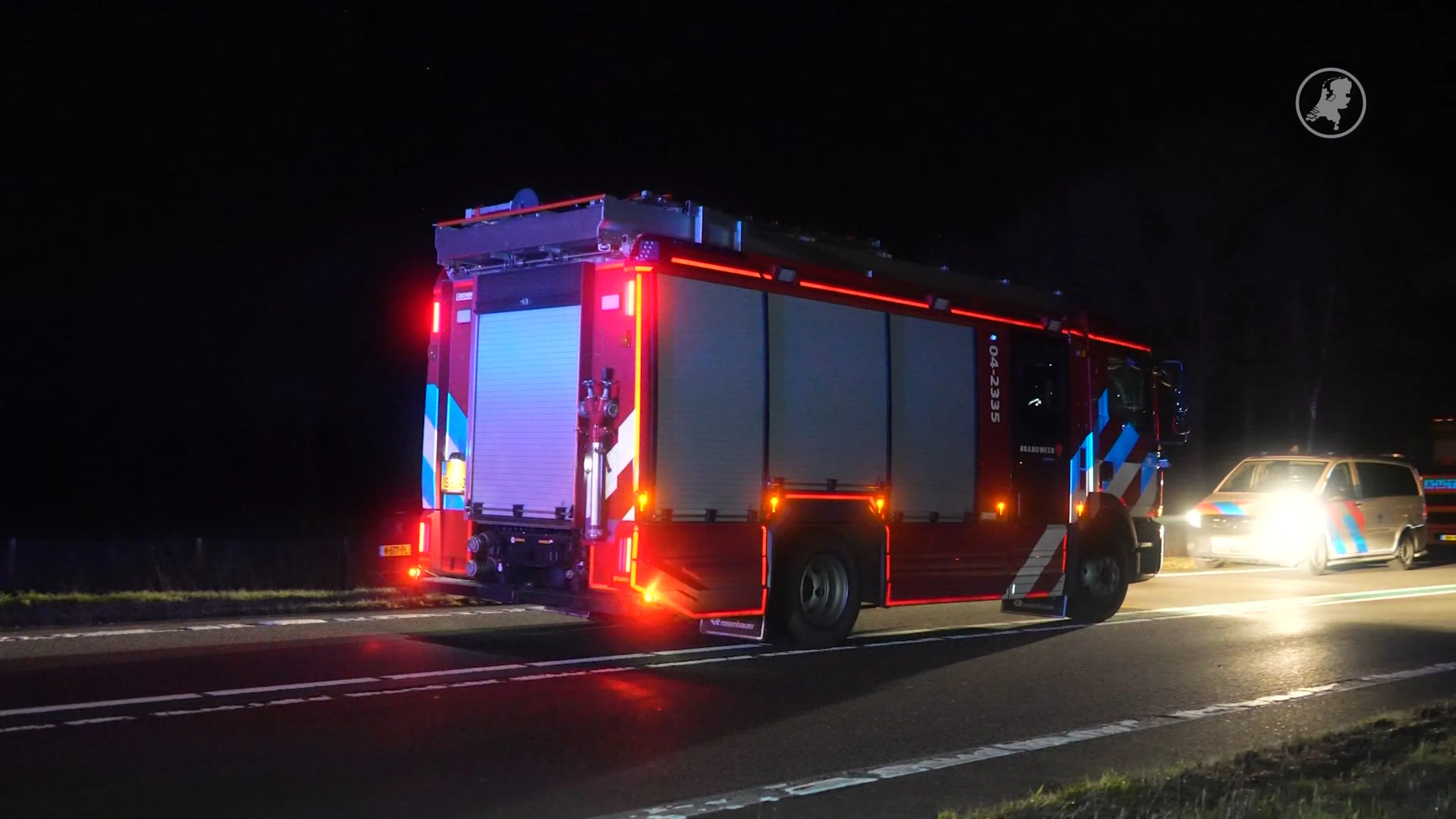 Twee doden na ernstige aanrijding bij Ommen