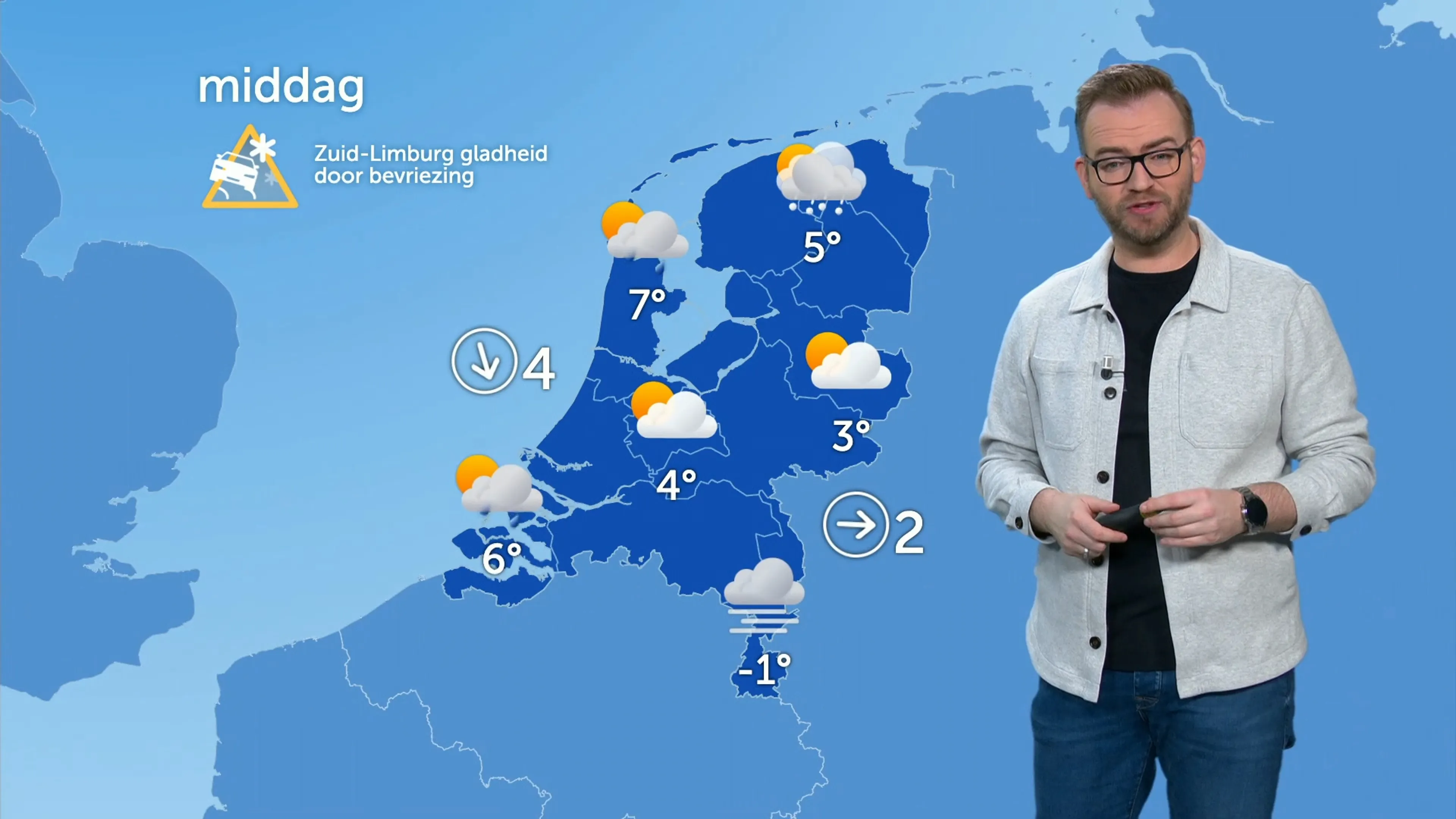 Nu pas de eerste matige vorst van winter 2025