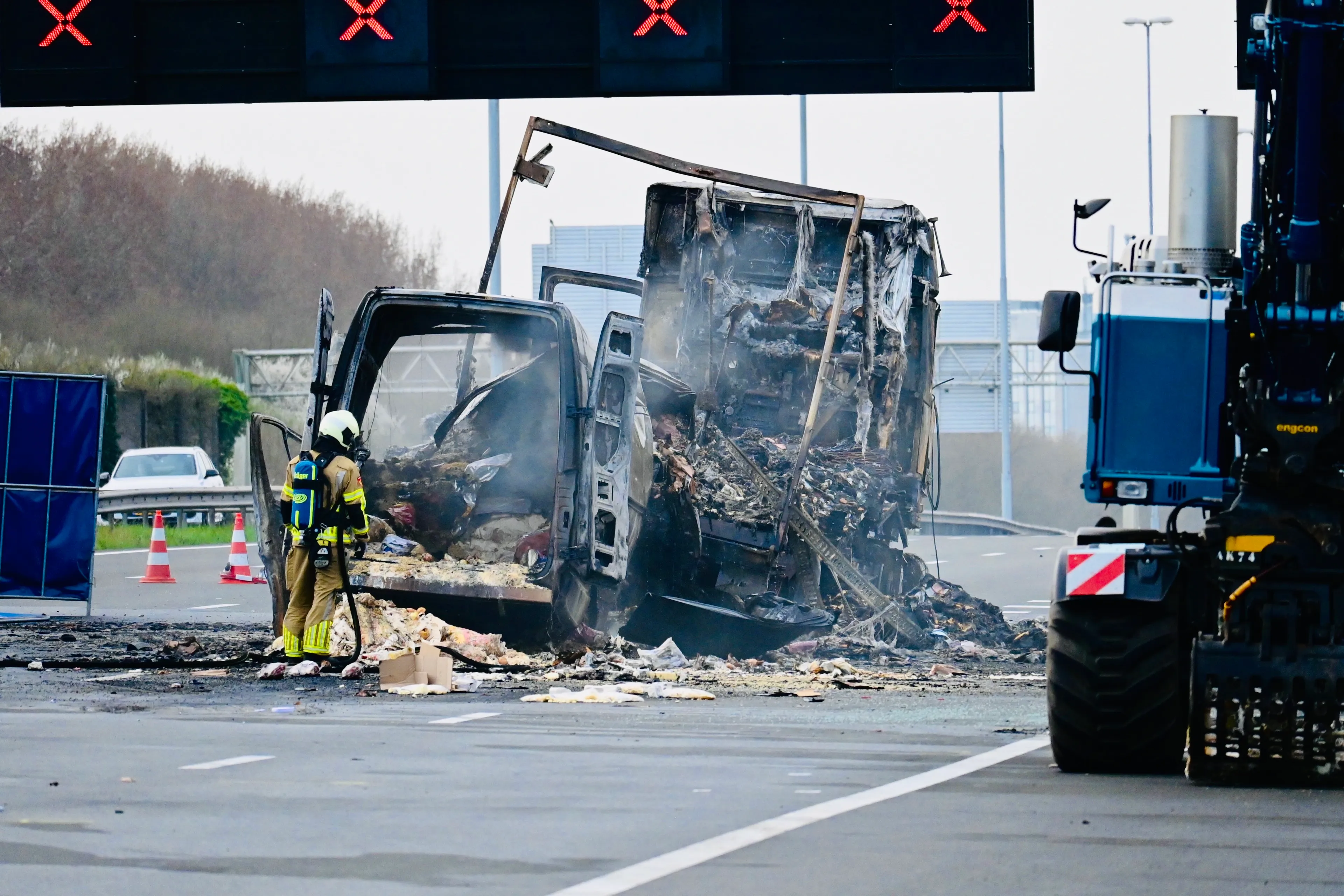 Dode na zwaar ongeval op A2: weg pas na 15.00 uur deels open