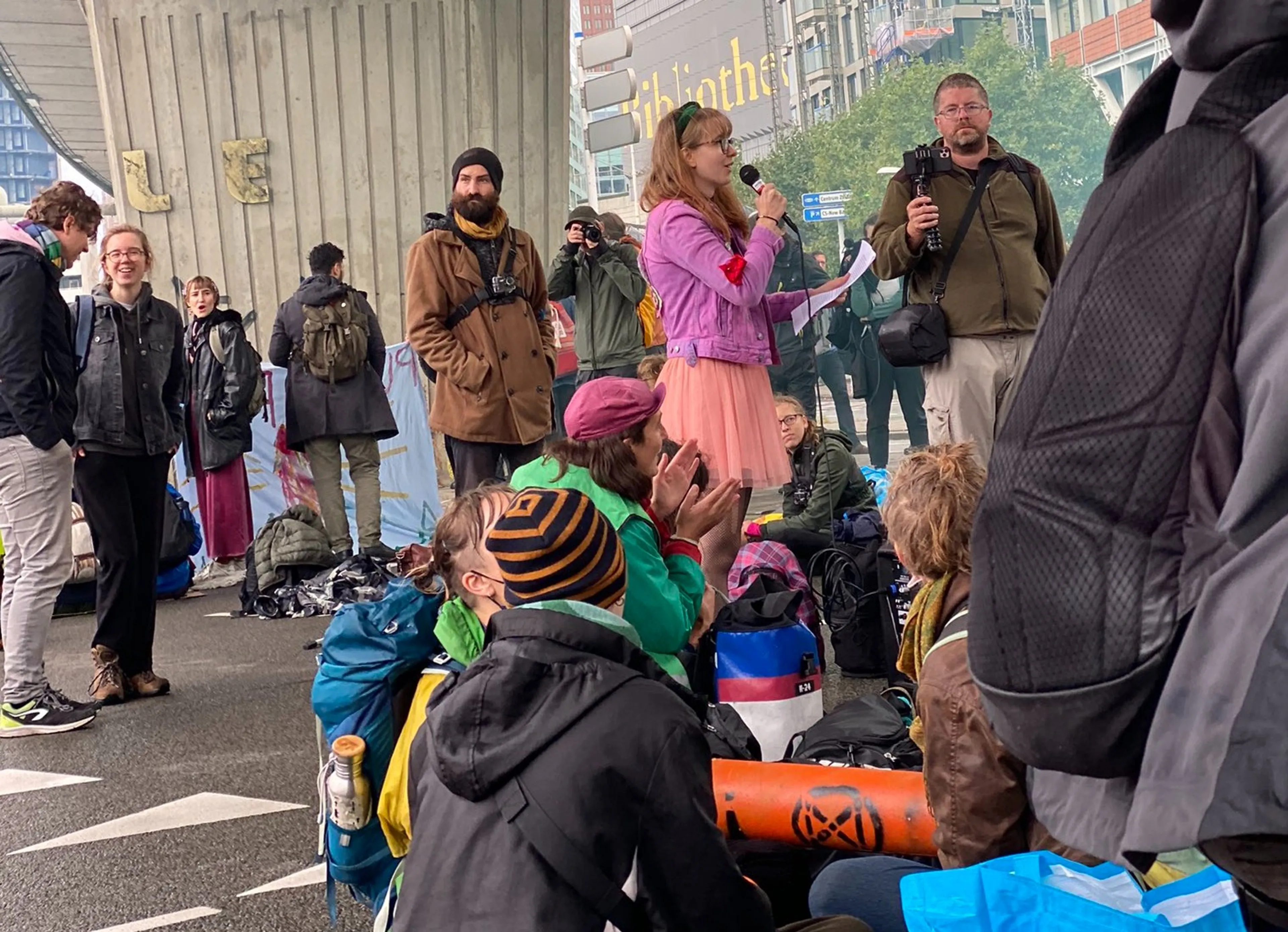 Politie grijpt in bij blokkade Extinction Rebellion