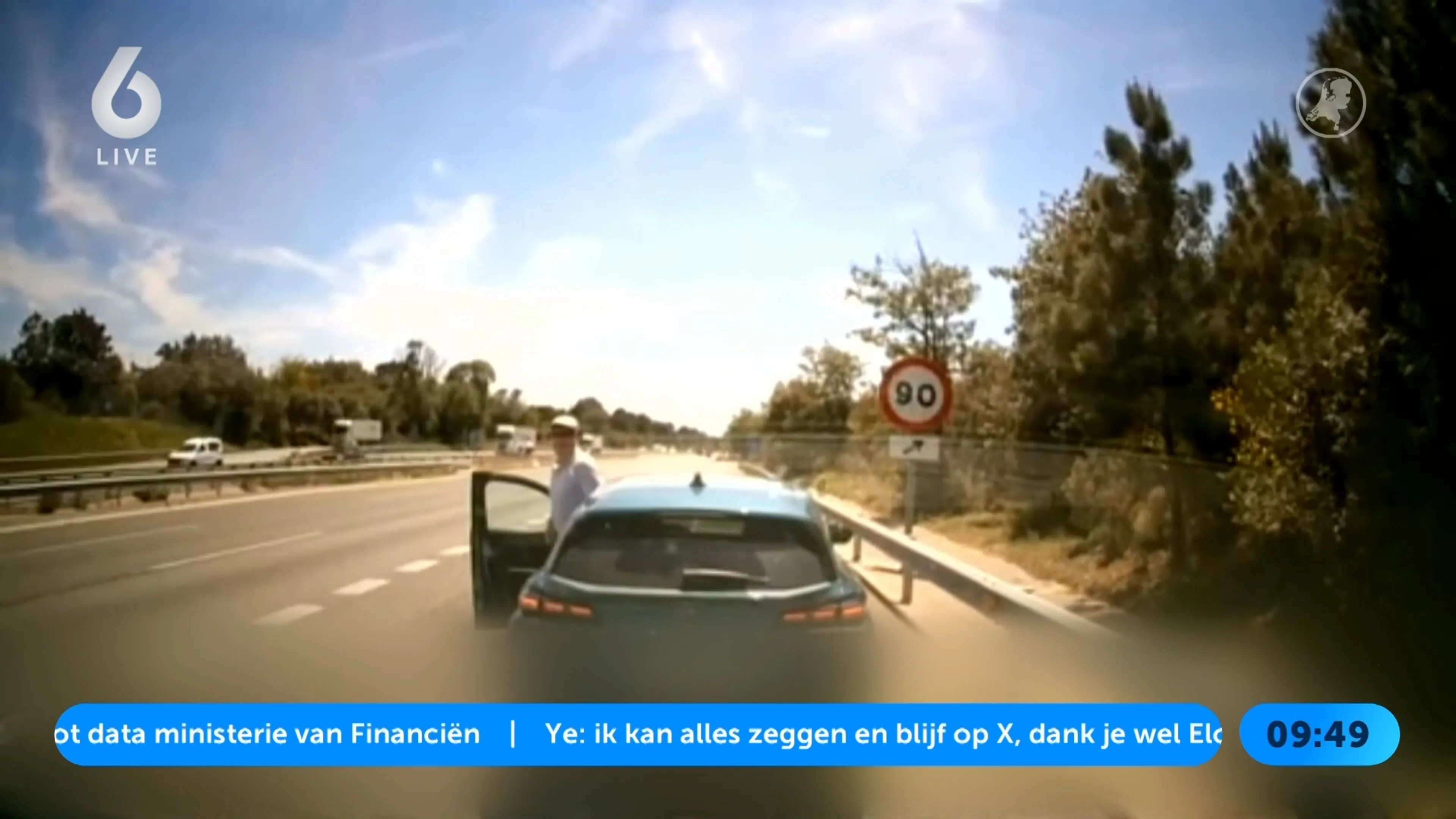 Bende probeert Nederlandse auto te laten stoppen op Spaanse snelweg