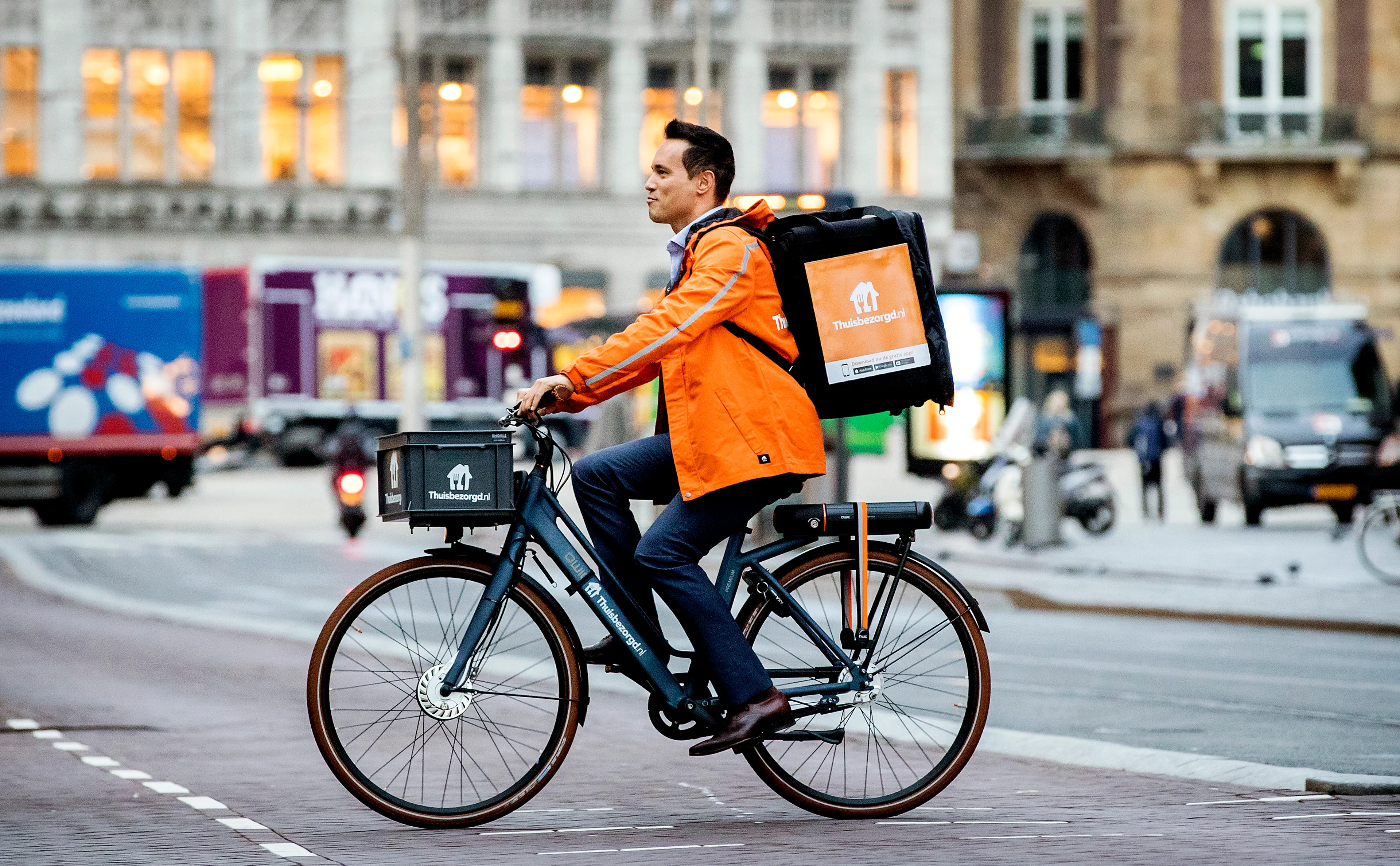 De restaurants zijn dicht, maar je kunt nog gewoon eten laten bezorgen