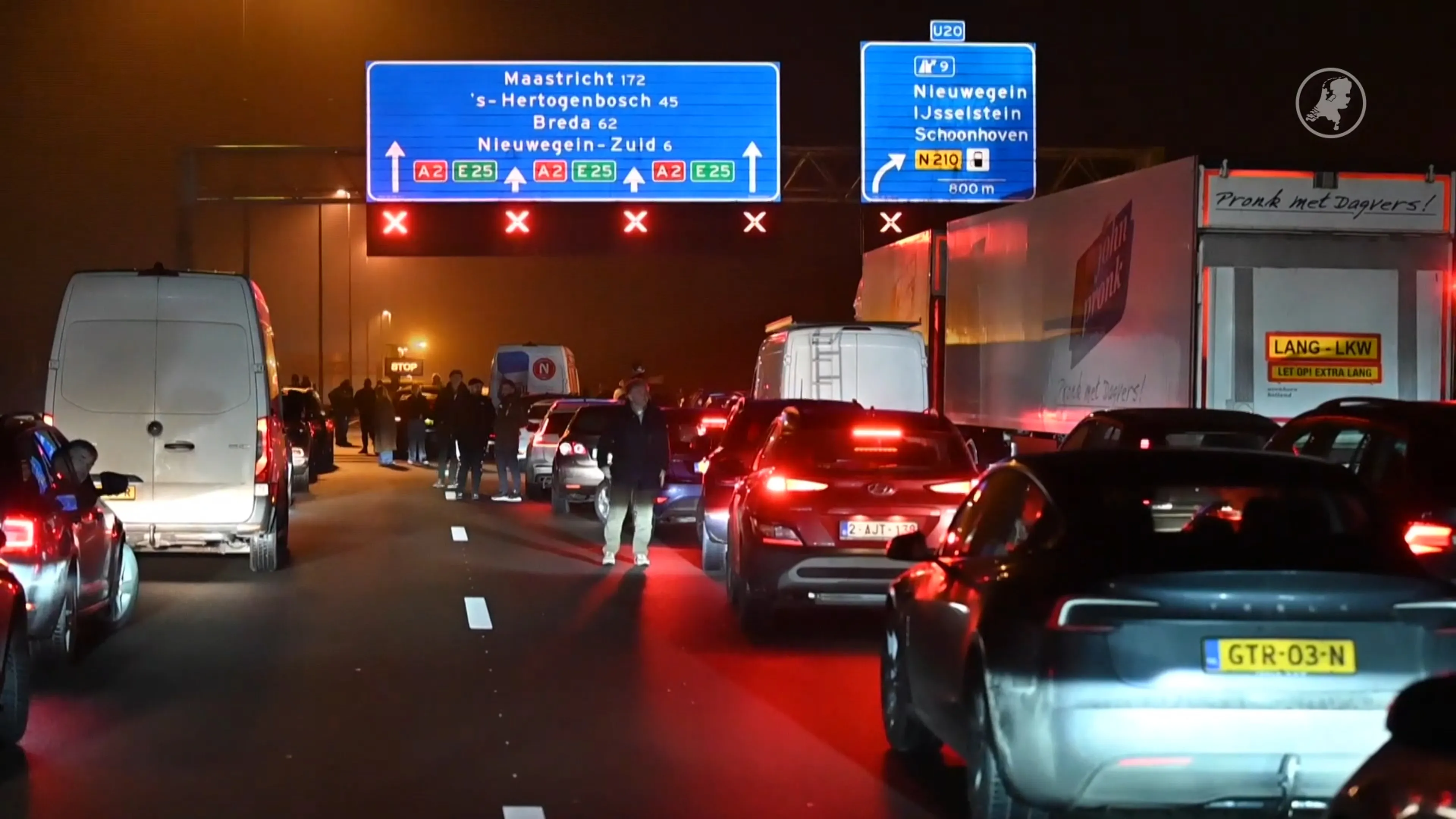 Dode bij ongeval op A2
