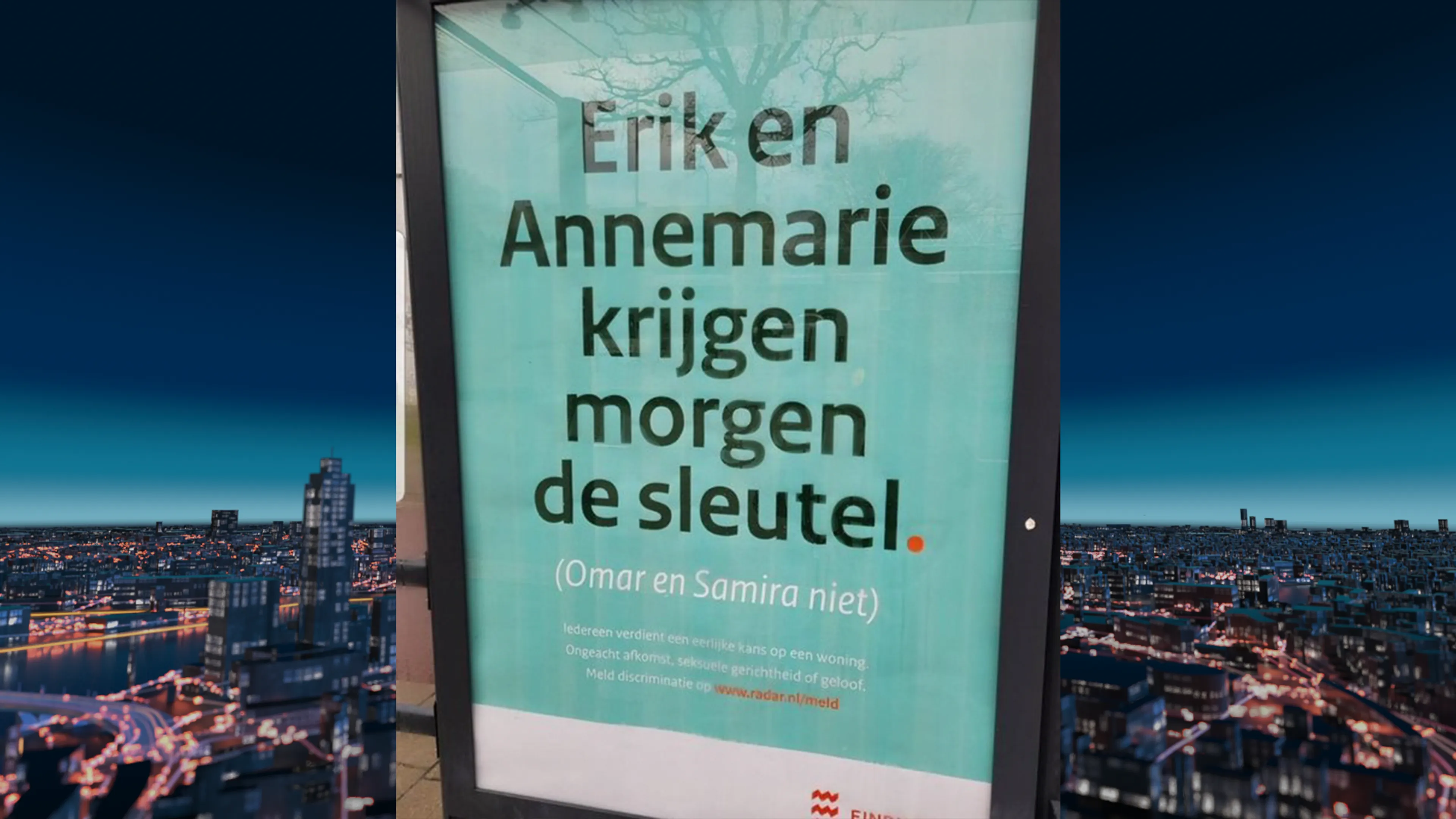 Verbijstering over campagne tegen woondiscriminatie: 'Tendentieus en polariserend'
