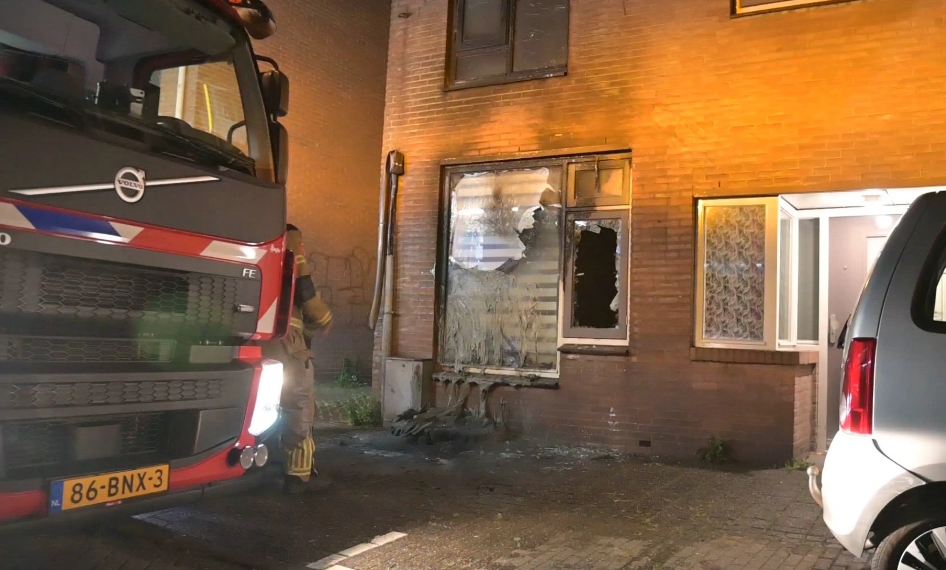 Grote schade aan woning in Breda na felle brand in dixi