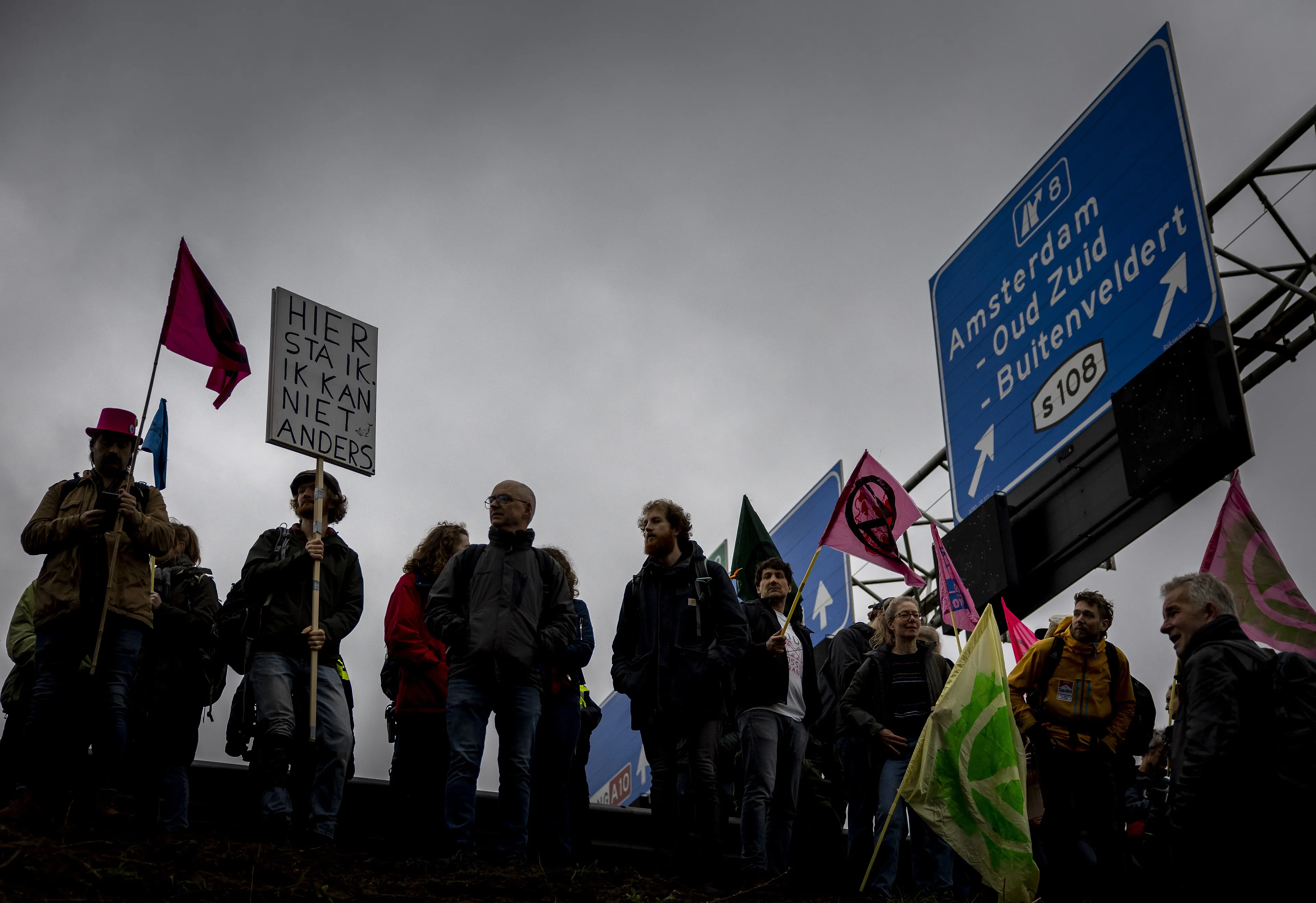 Amsterdam verbiedt opnieuw protest van Extinction Rebellion op A10