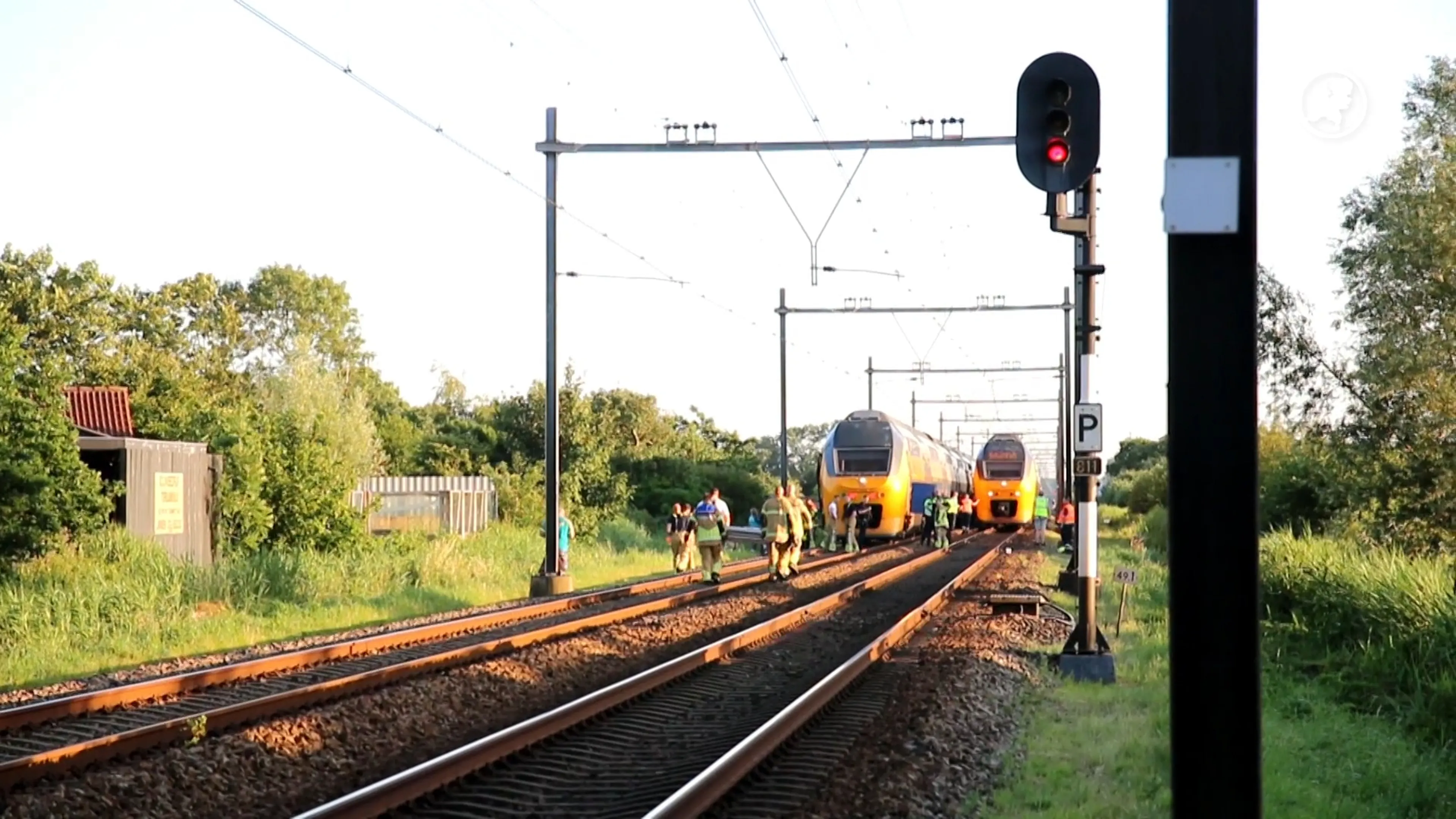 Gewonde door explosie in trein bij Castricum, honderden reizigers geëvacueerd