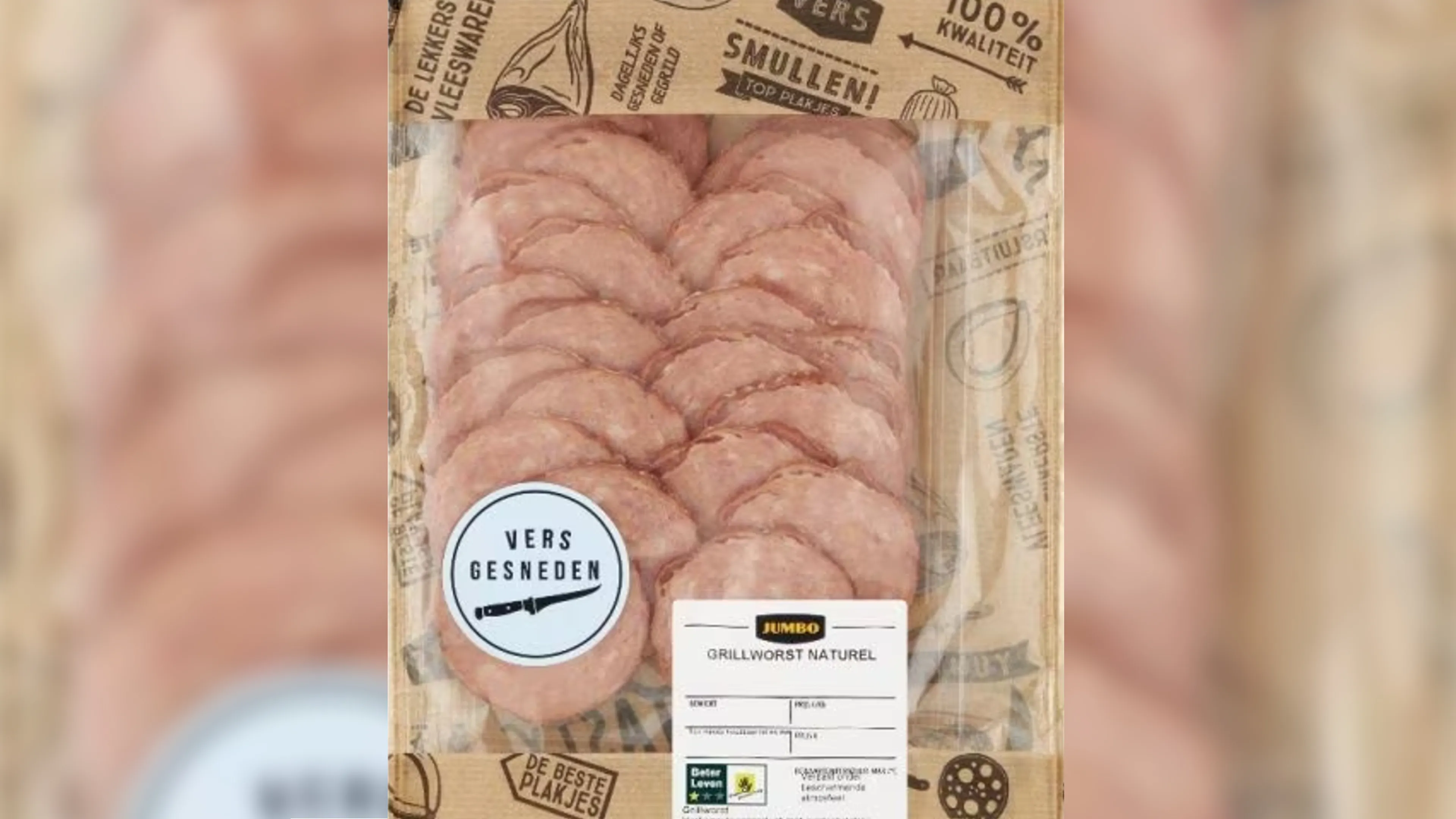 Jumbo roept grillworst terug om risico voor mensen met allergie