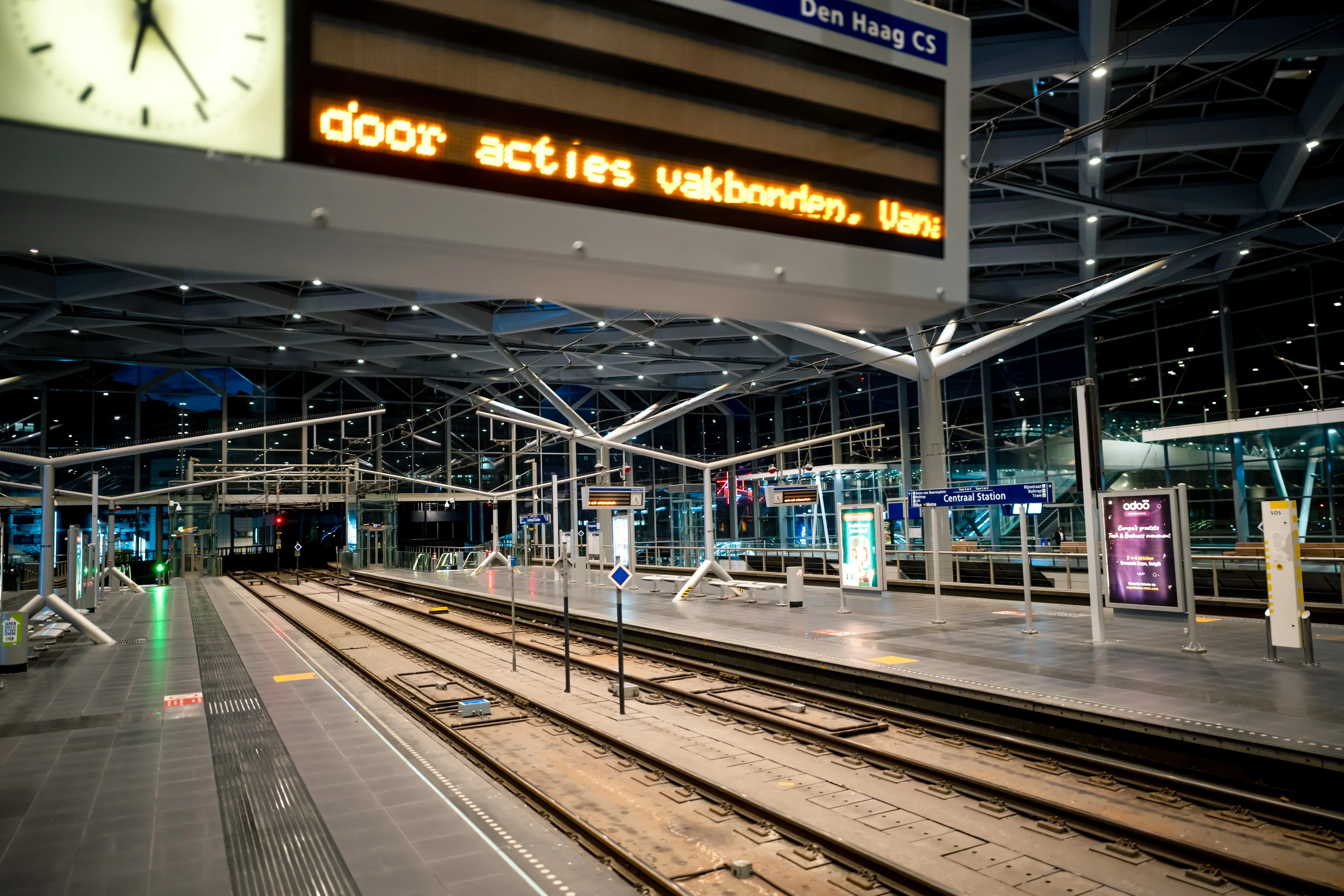 NS: treinen rijden in de loop van woensdagochtend weer normaal