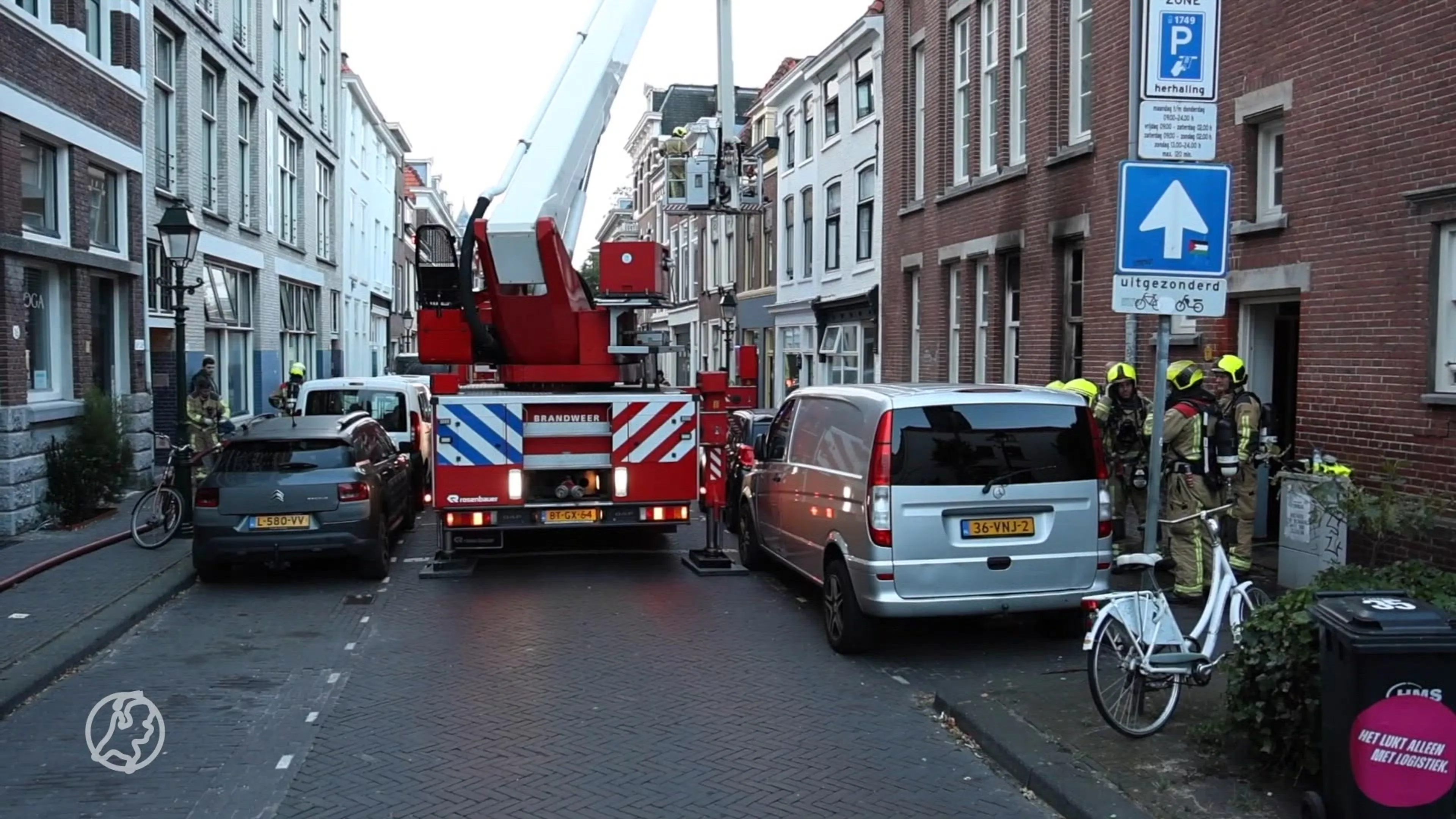 Brand in opvang Den Haag na explosie