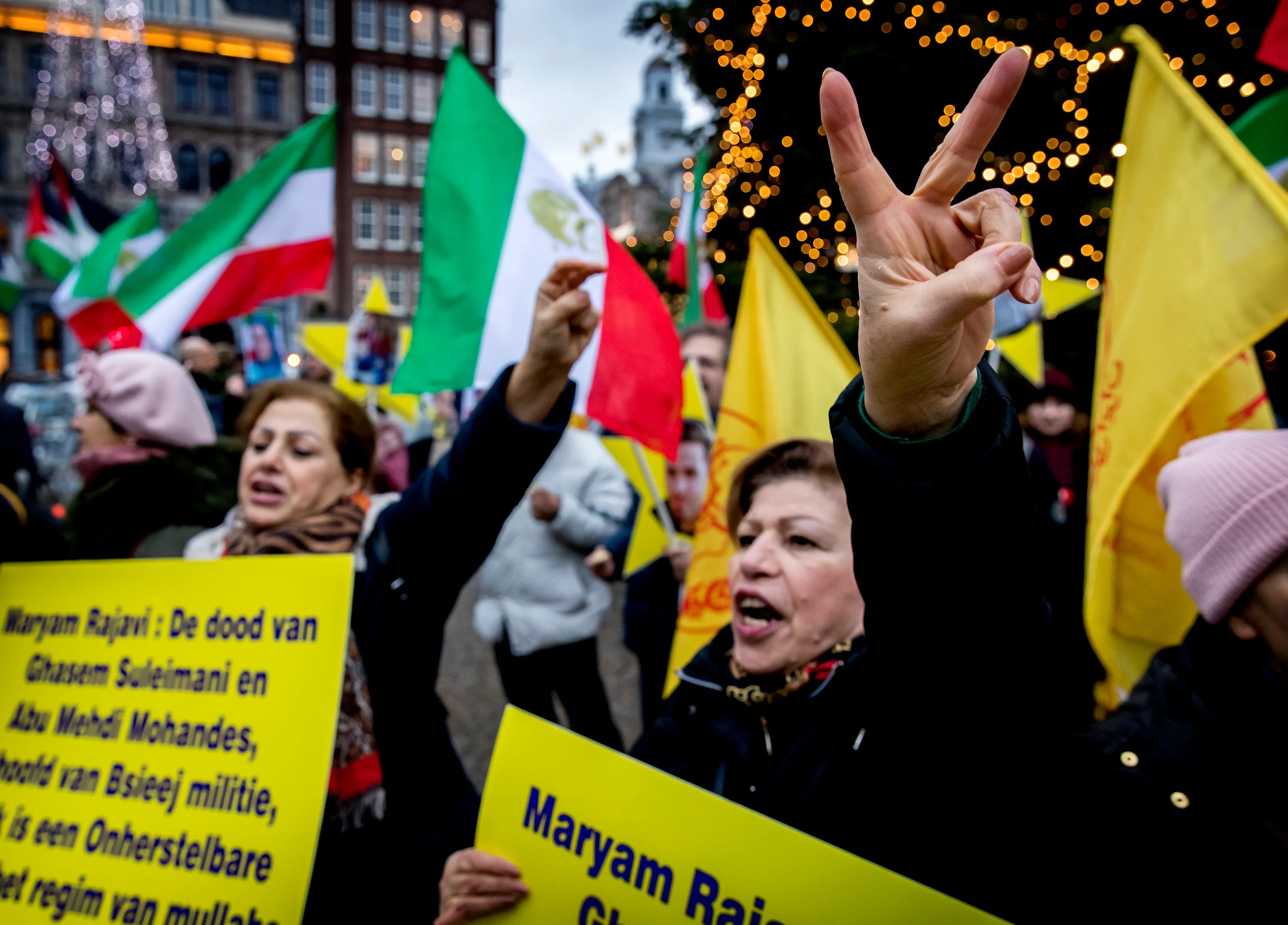 Ook in Nederland vieren Iraniërs feest om dood Soleimani