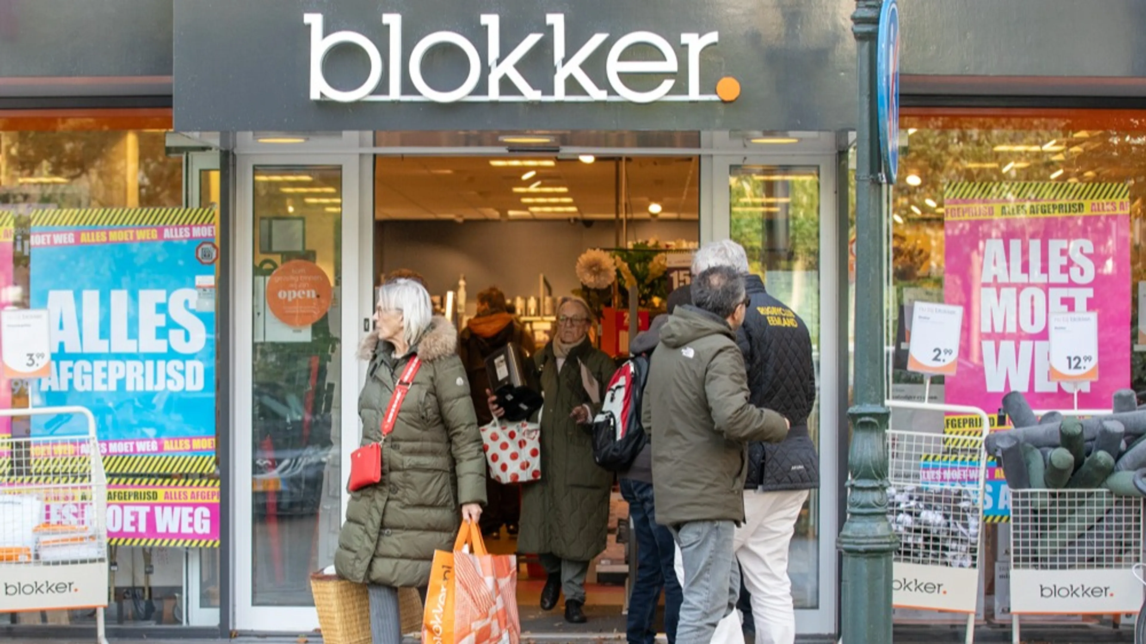 Blokker-winkels sluiten volgend jaar, uitverkoop gaat nog steeds door