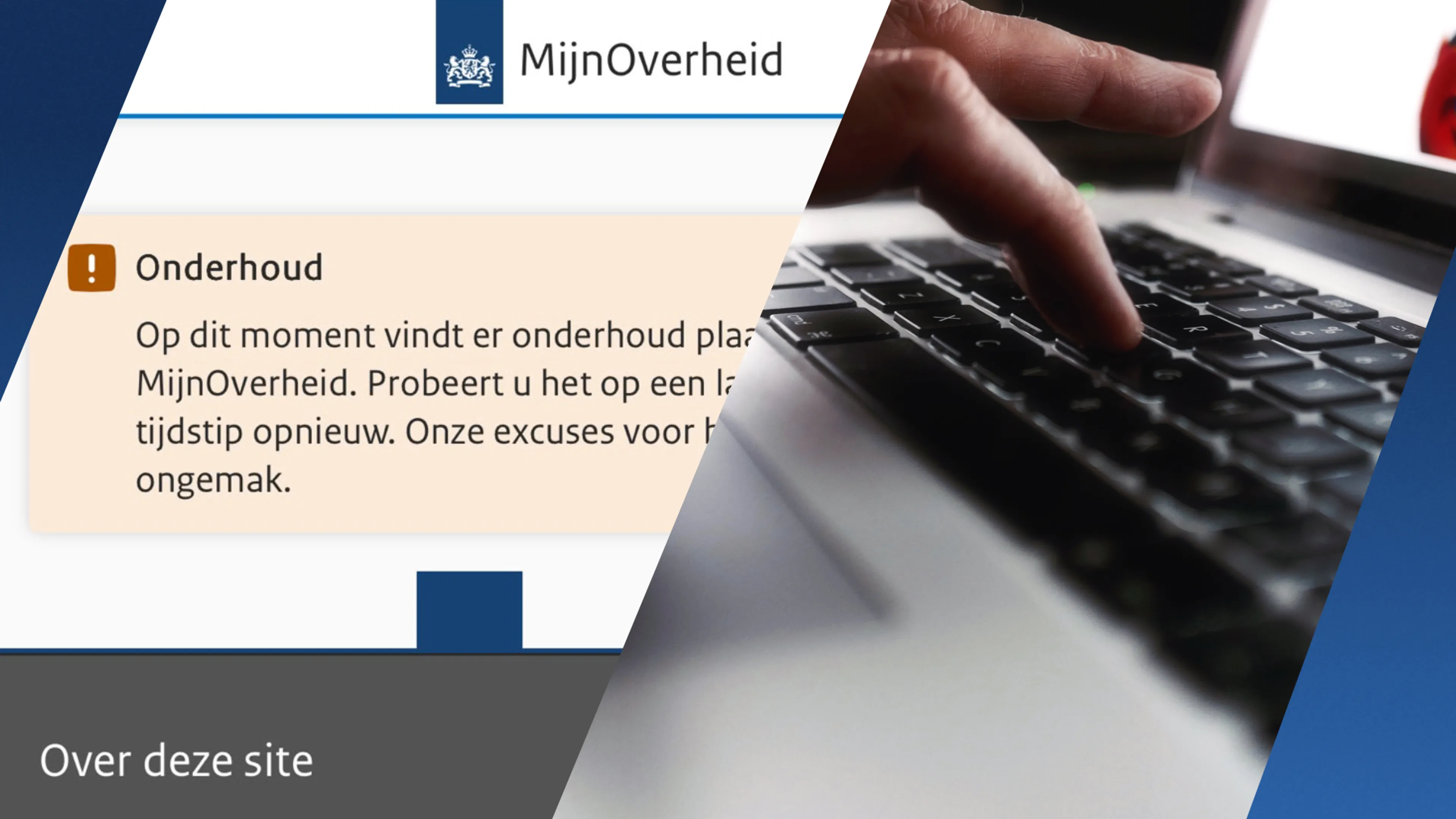 LIVE: MijnOverheid en DigiD offline, steeds meer websites uit de lucht
