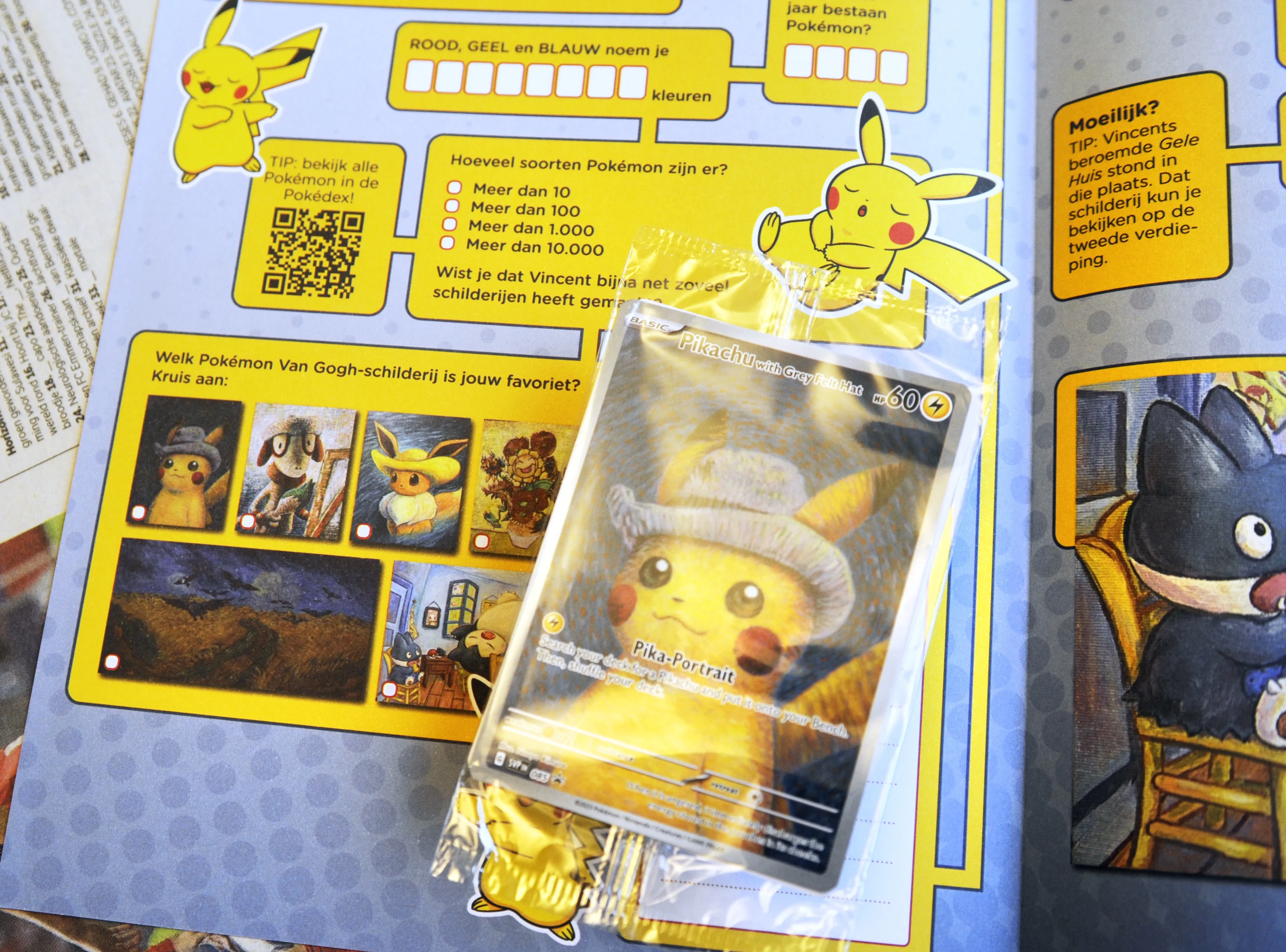 Van Gogh Museum stopt met uitgifte speciale Pokémonkaart vanwege veiligheid