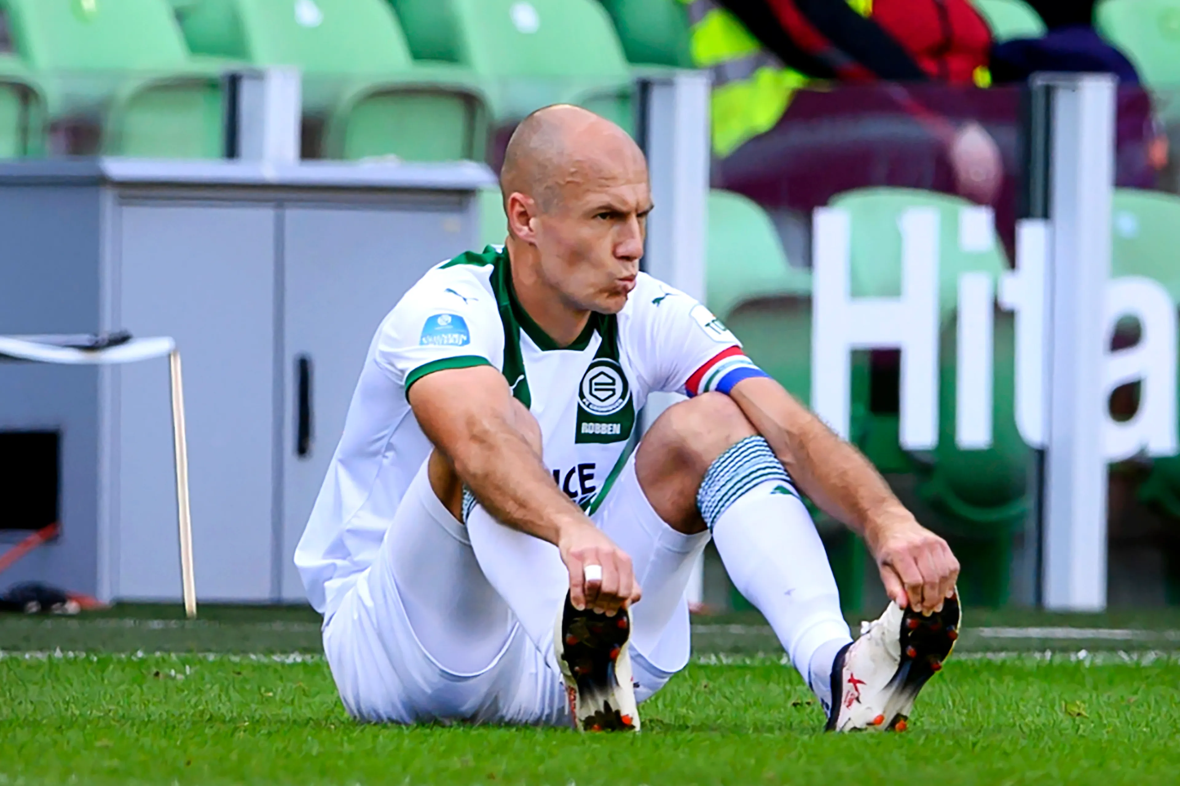 Arjen Robben komt dit jaar niet meer in actie, speelde slechts 44 minuten
