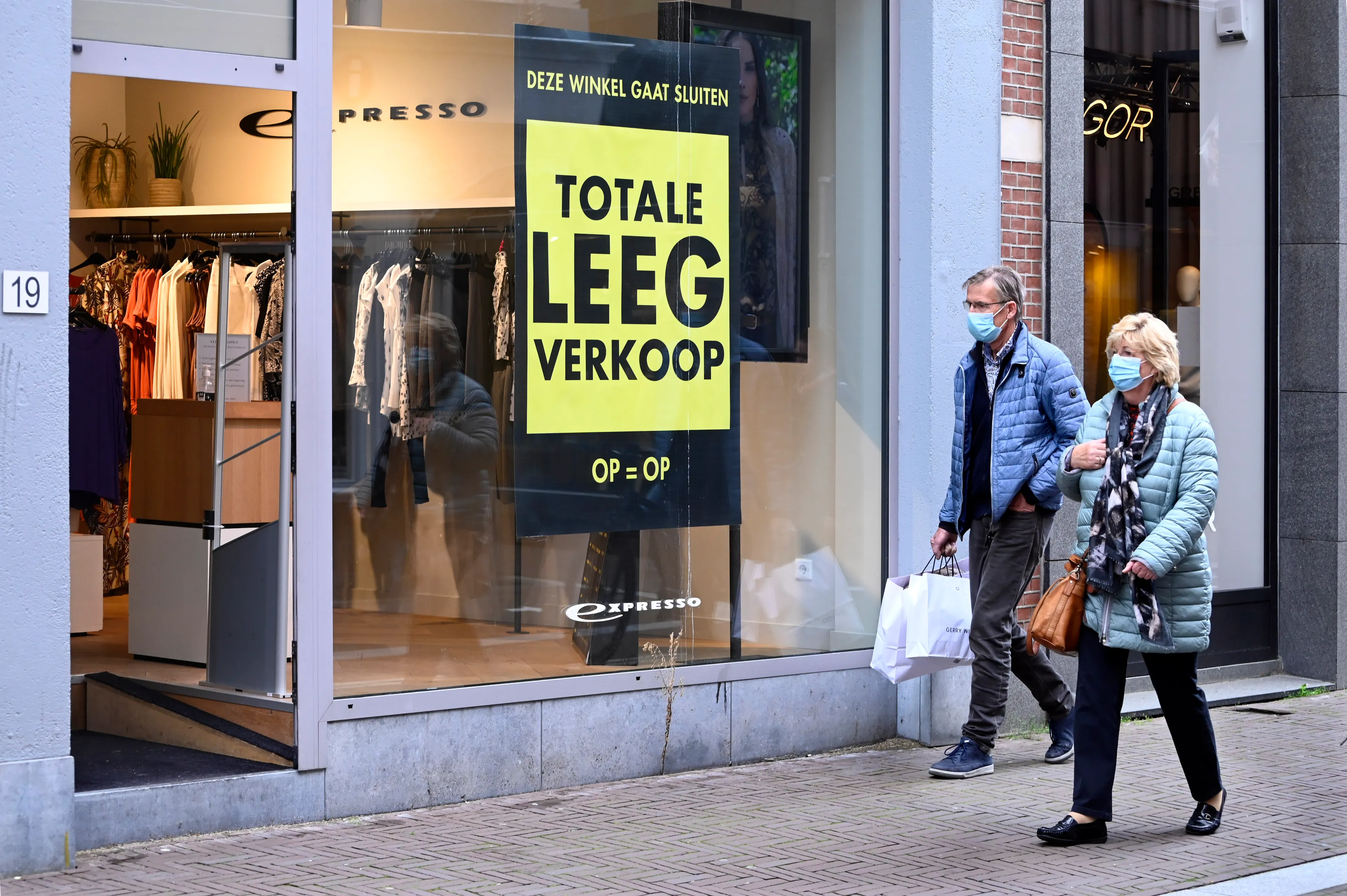 Faillissementsgolf verwacht in eerste helft 2021 na afbouw coronasteun