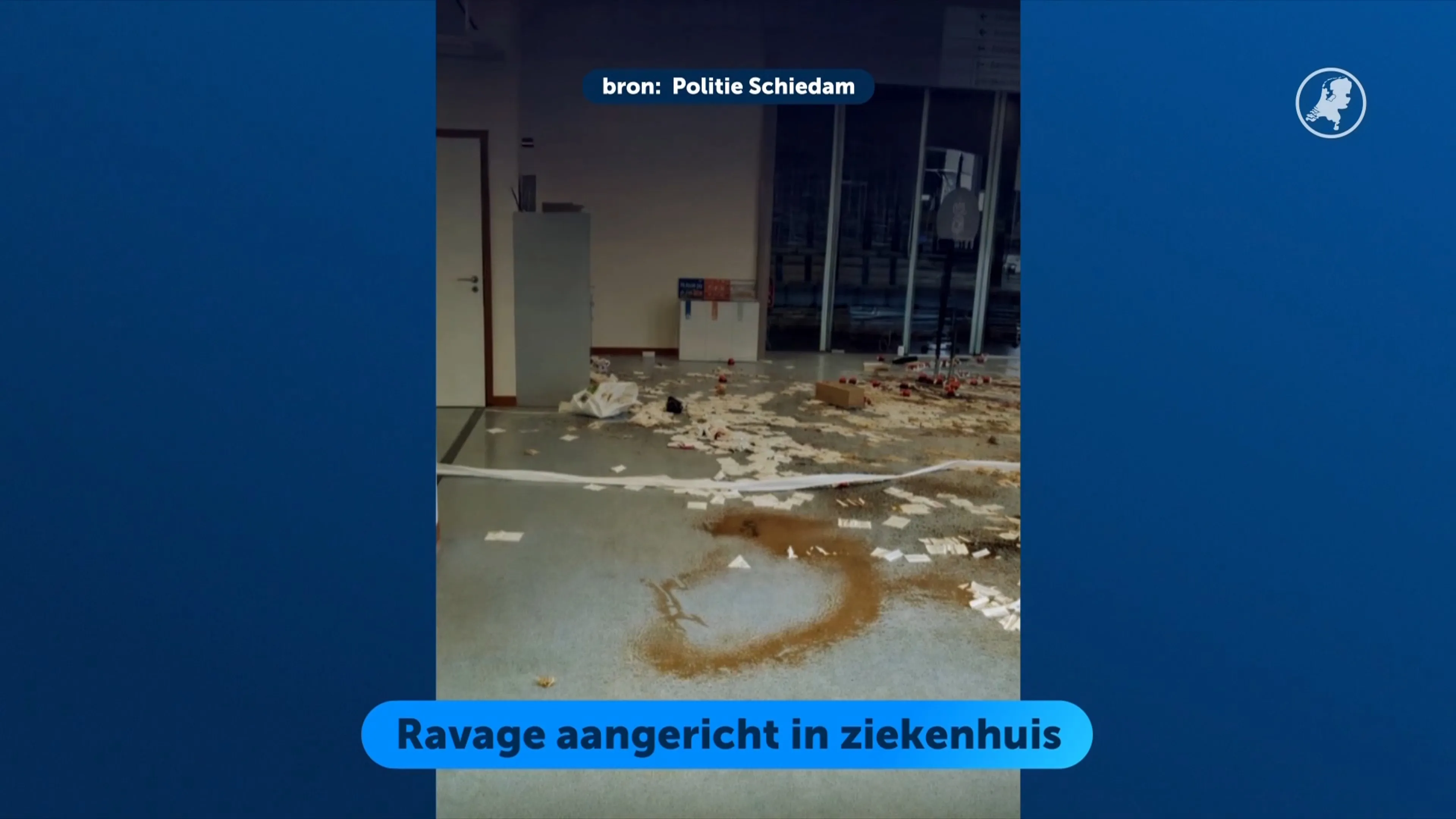 Grote schade in ziekenhuis Schiedam door kinderen van 10 en 11