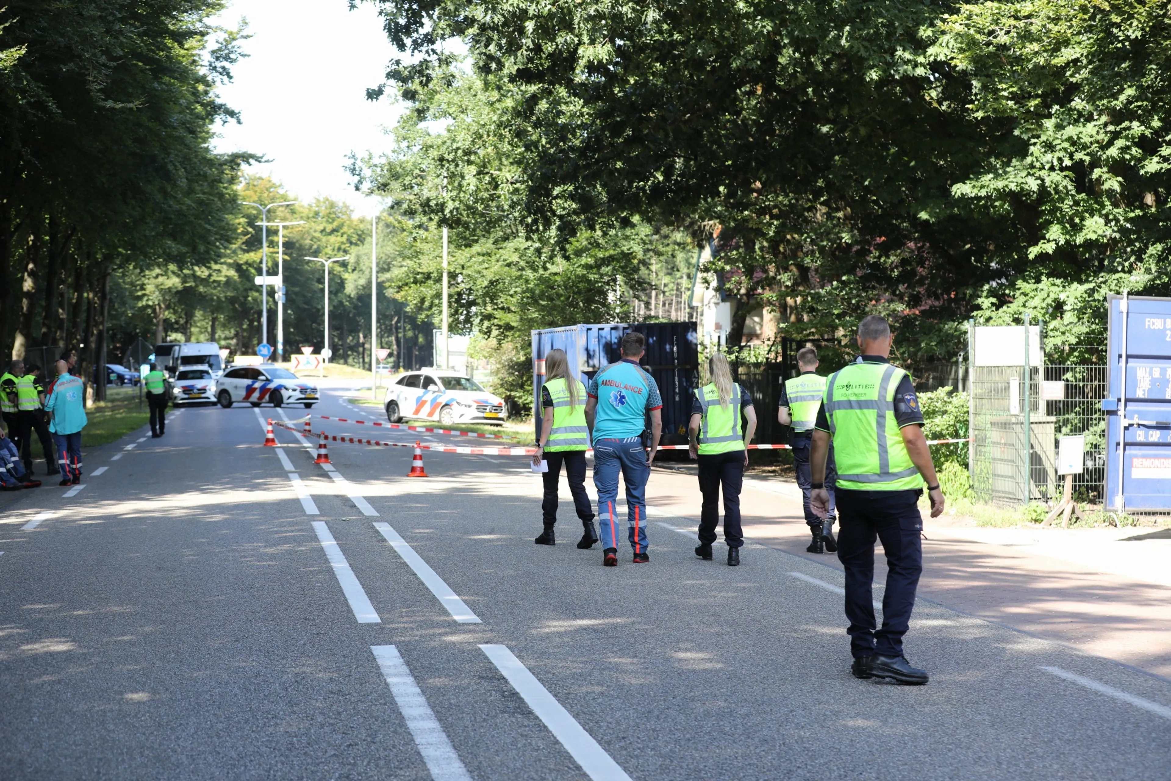 Motorrijder overleden na ongeval op N224 bij Austerlitz
