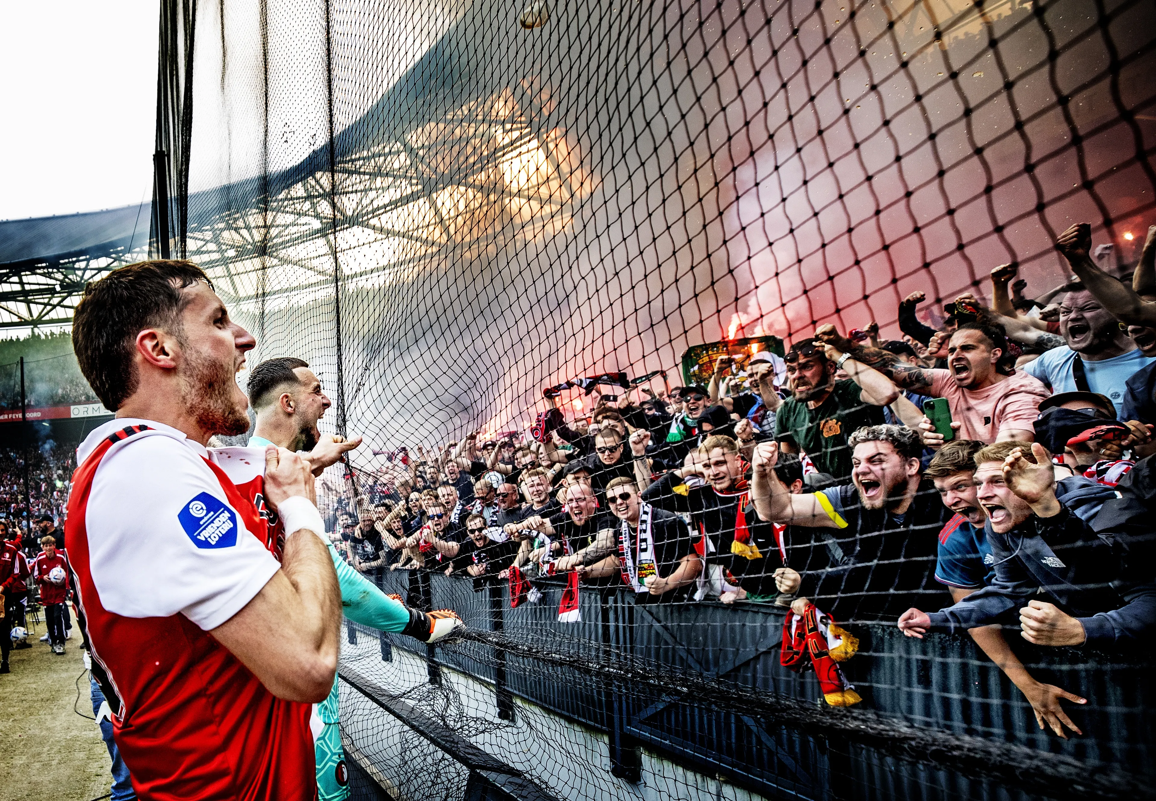 Feyenoord plaatst opnieuw netten voor duel met Ajax: 'Besluit genomen na adviezen'