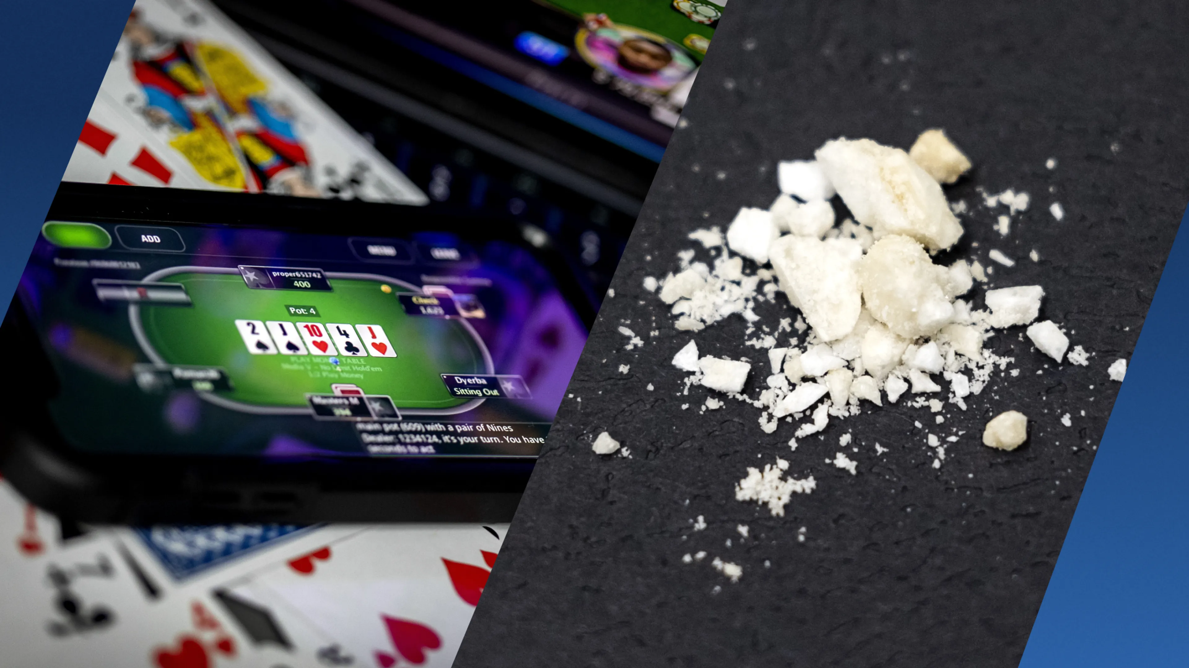 Meer mensen zoeken hulp voor verslaving aan online gokken en designerdrugs