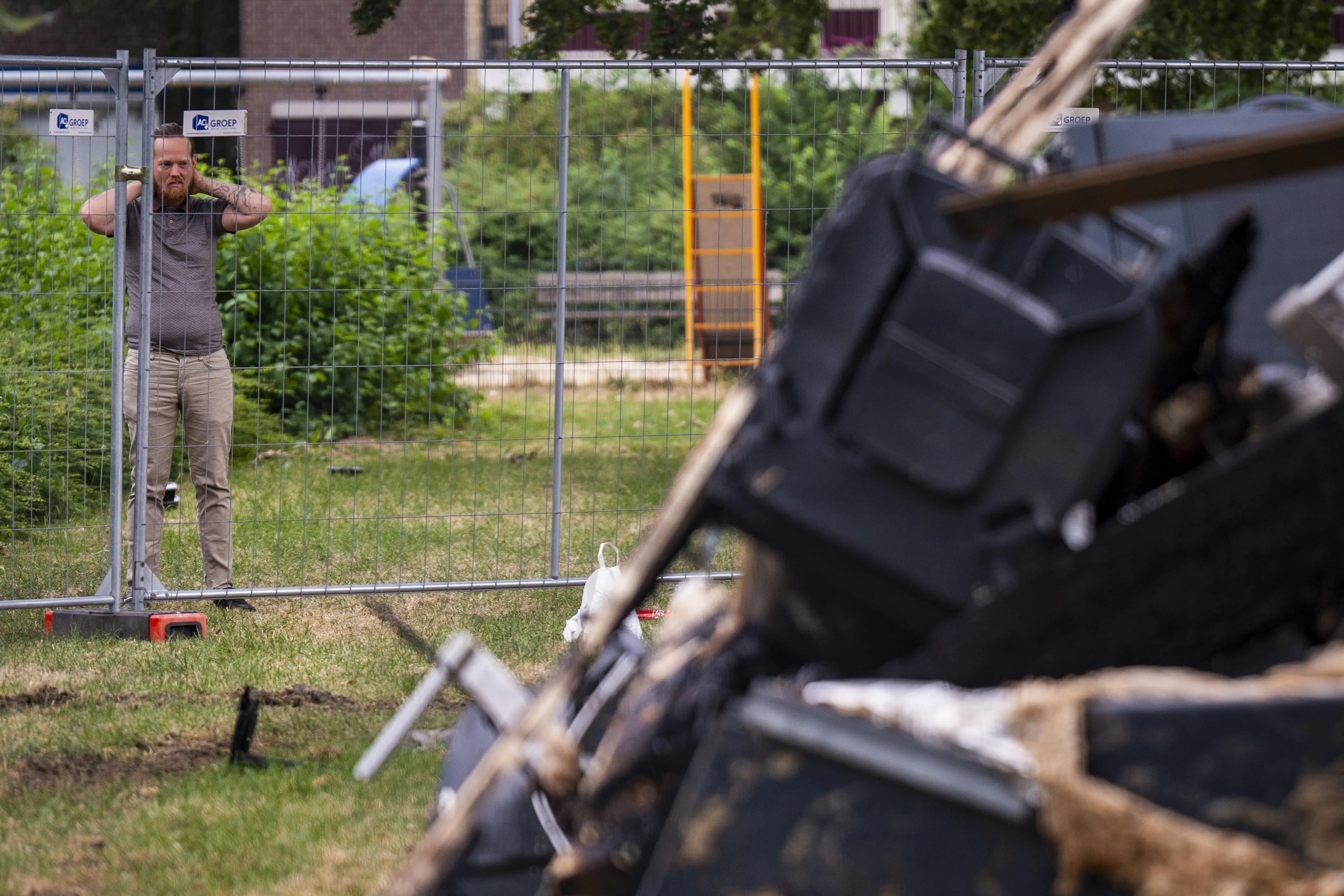 Arnhemmers slaan handen ineen en starten hulpactie voor slachtoffers enorme brand