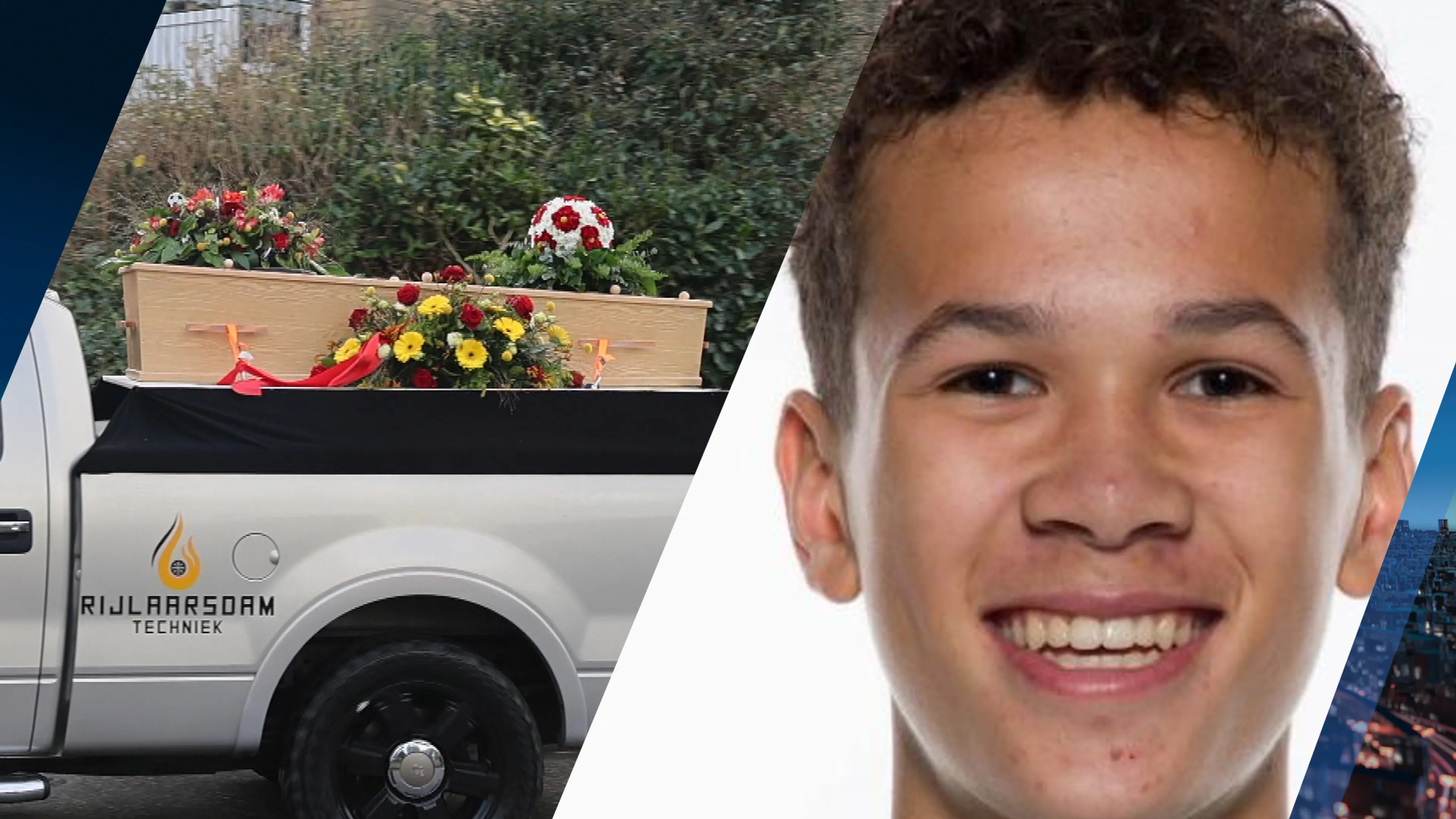 Honderden mensen nemen afscheid van Stanley (14) die omkwam bij ski-ongeluk