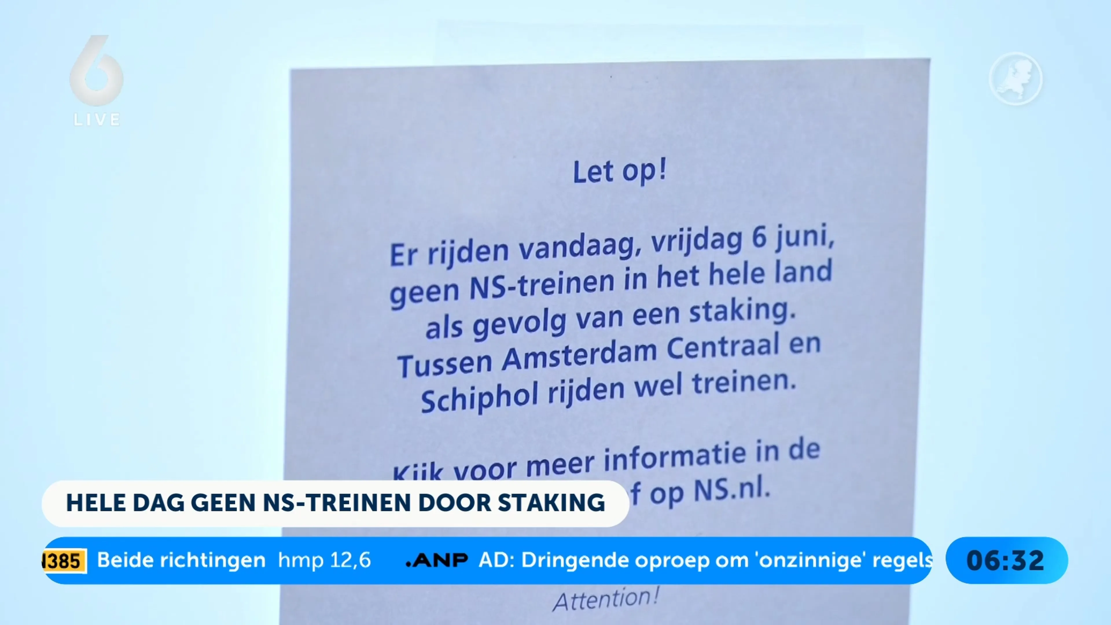Treinstaking verloopt vrijdag rustig, stations uitgestorven
