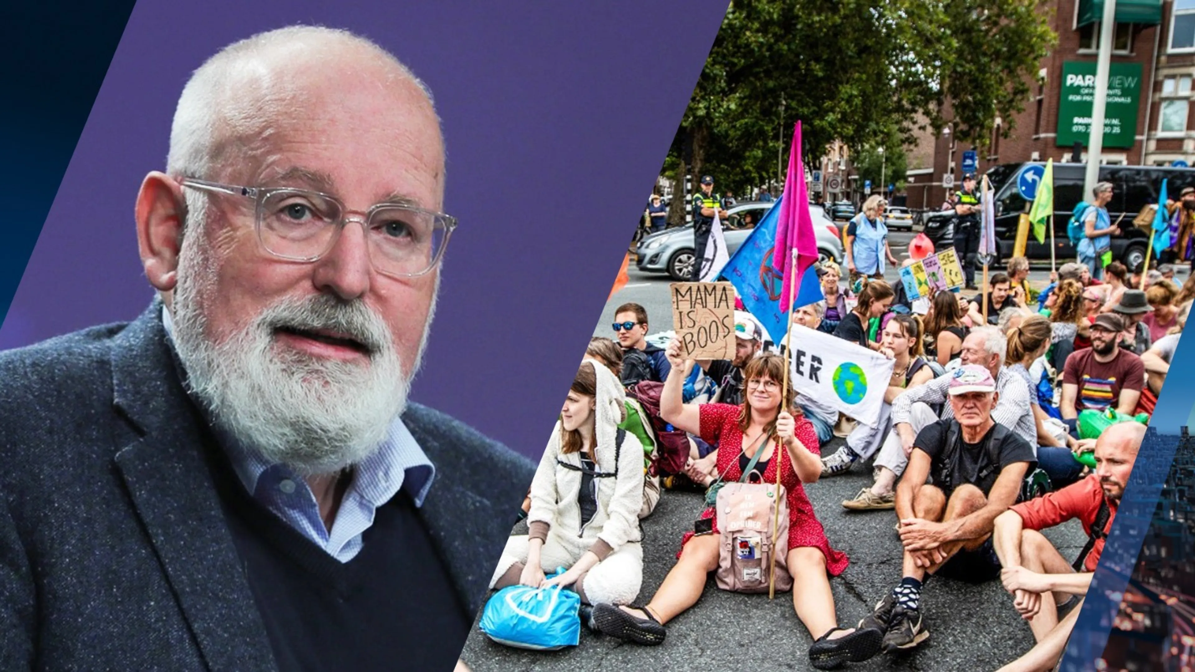 Frans Timmermans reageert op klimaatdemonstraties: 'Vergis je niet: het werkt'