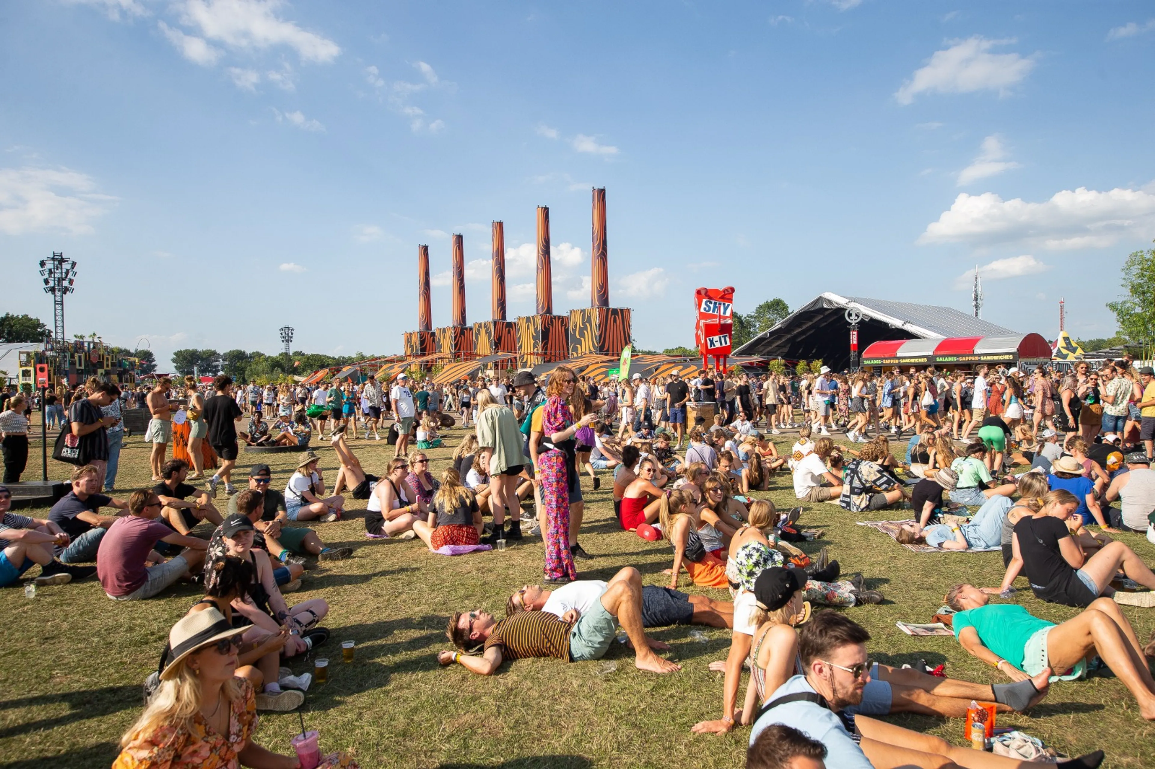 Veertien bezoekers Lowlands aangehouden om grote hoeveelheden drugs