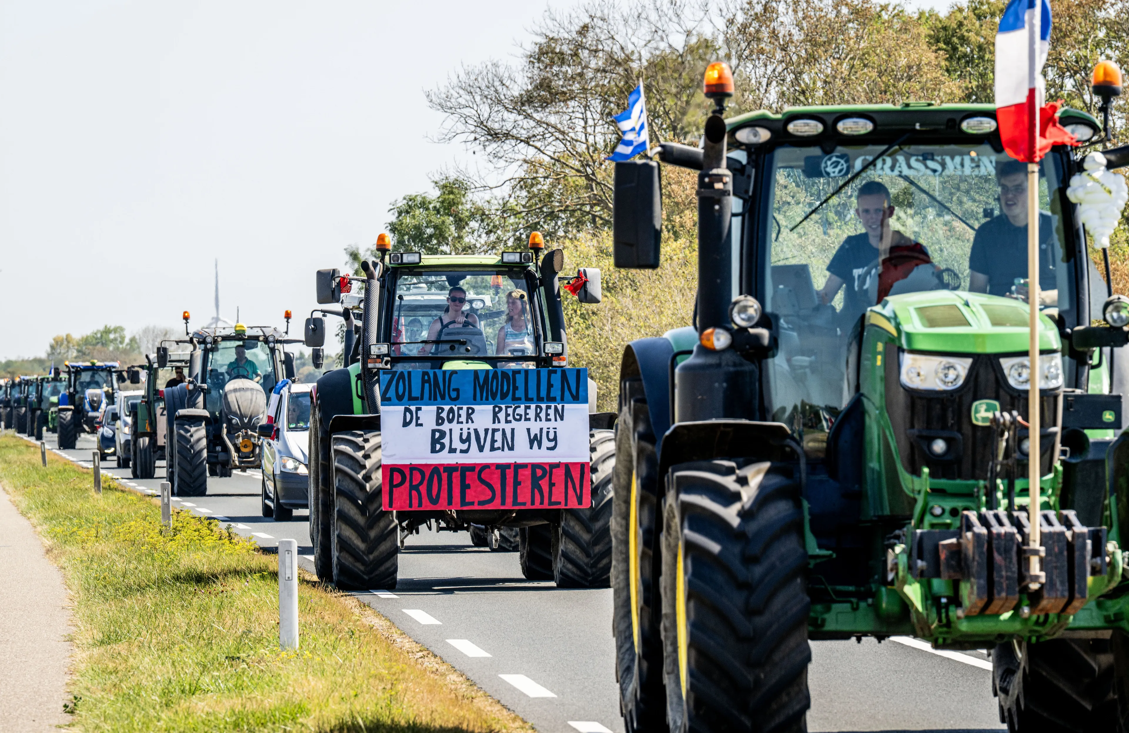 Boeren in Drenthe woensdag in 'stikstofmars' langs gemeentehuizen