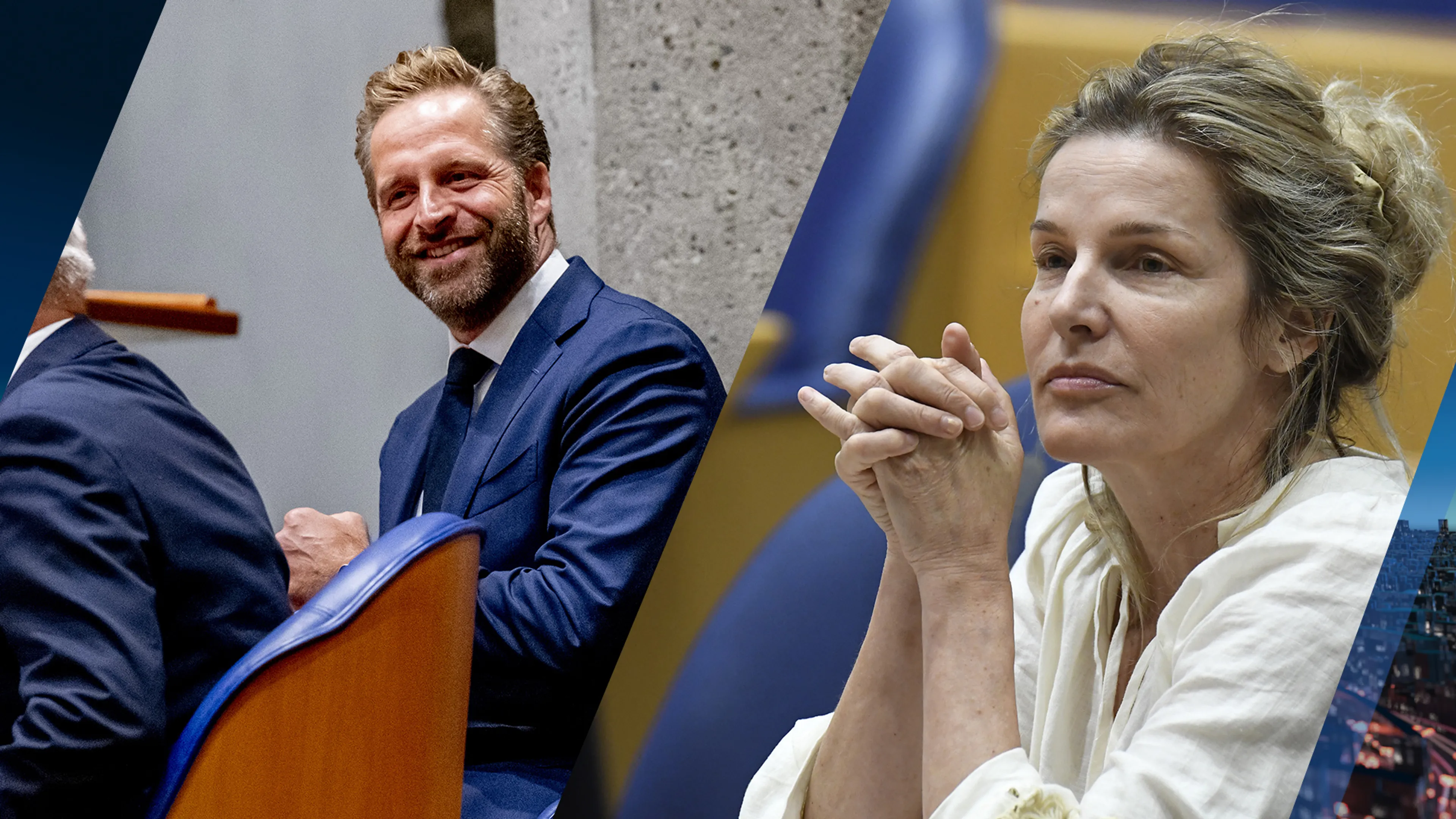 Lucille Werner niet blij met beperking-grapje Hugo de Jonge