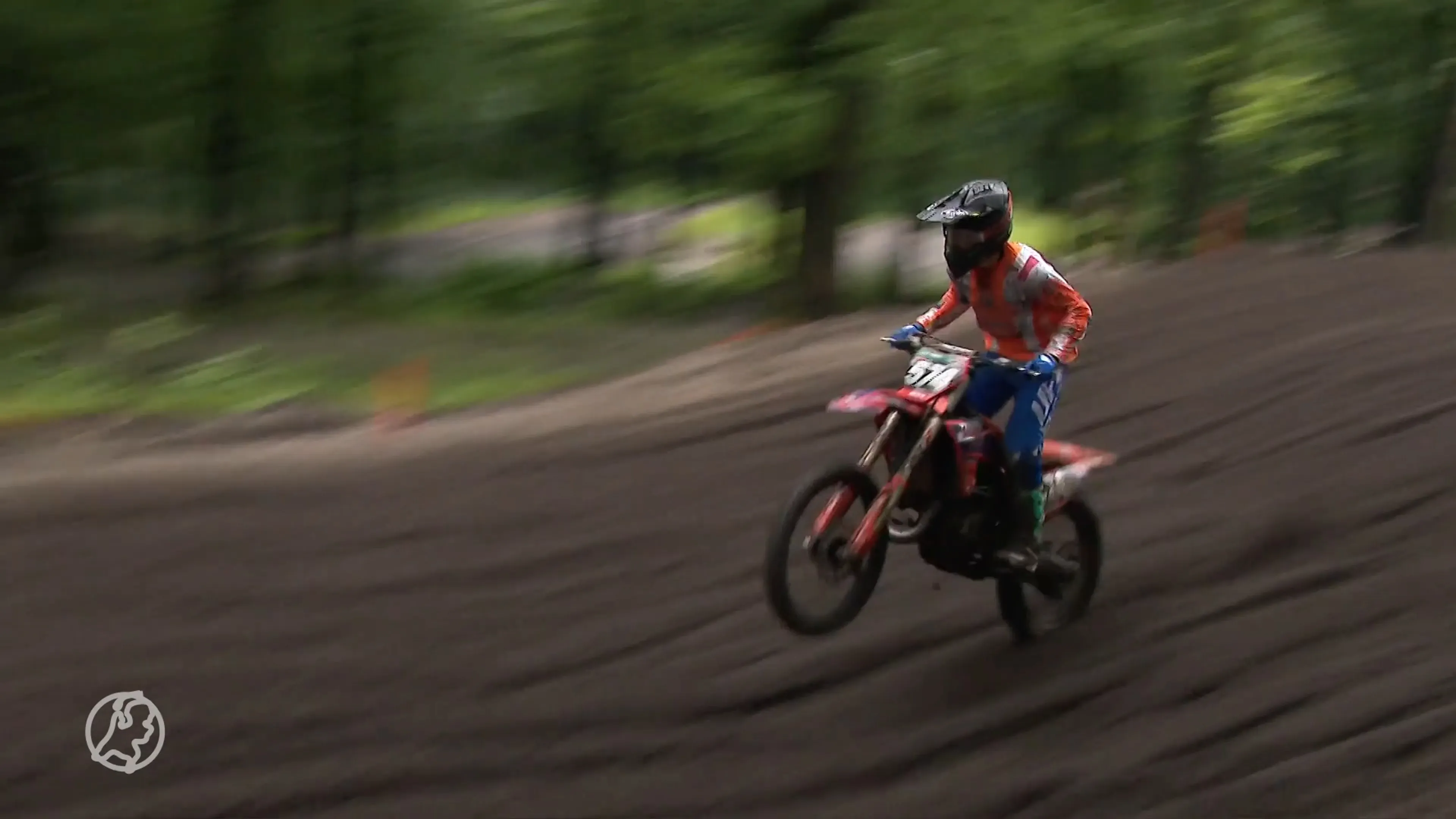 Motorcrosser Gyan Doensen maakt kans op goud