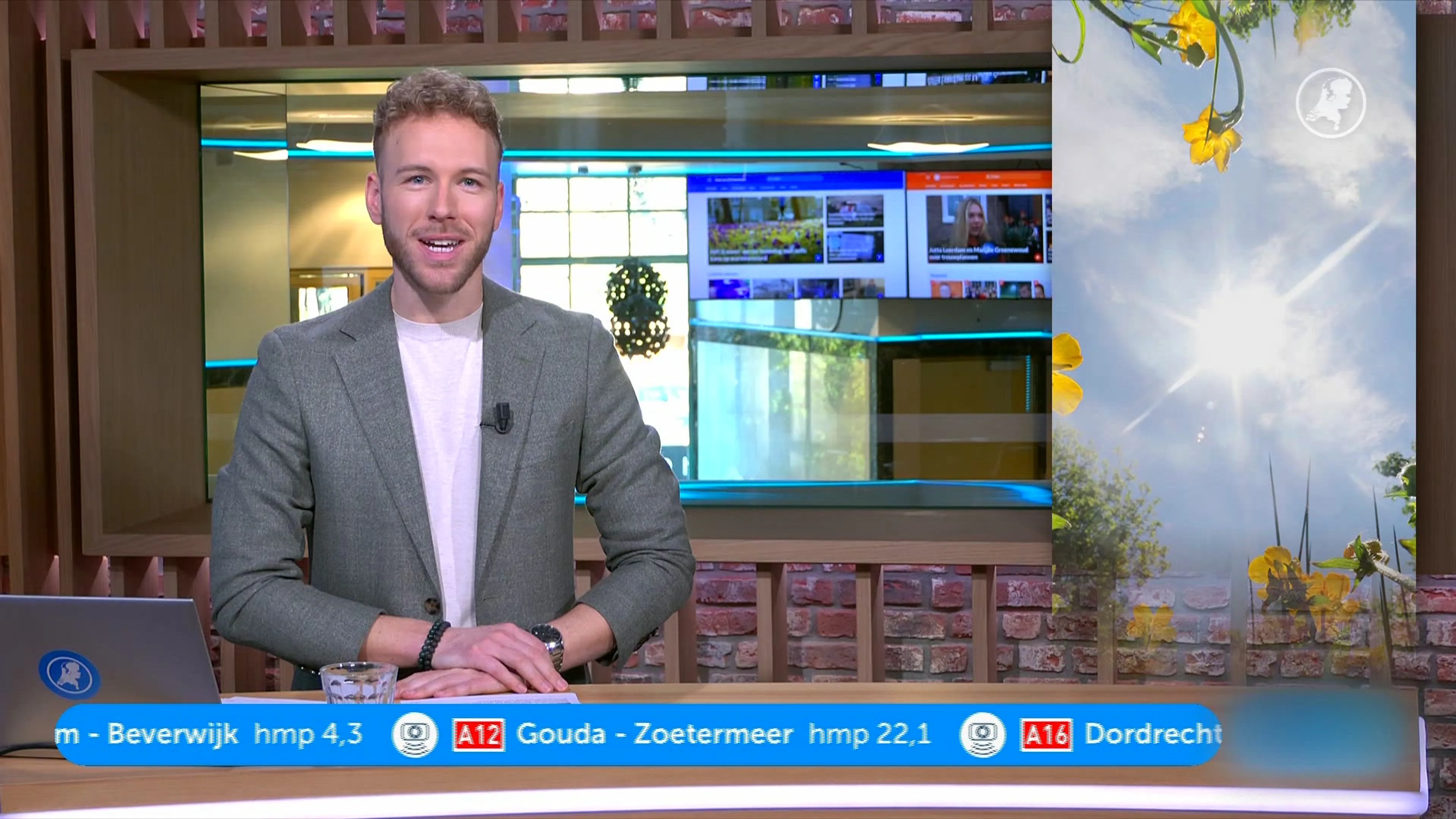 Tuincentrum bereidt zich voor op drukke op eerste lenteachtige dag