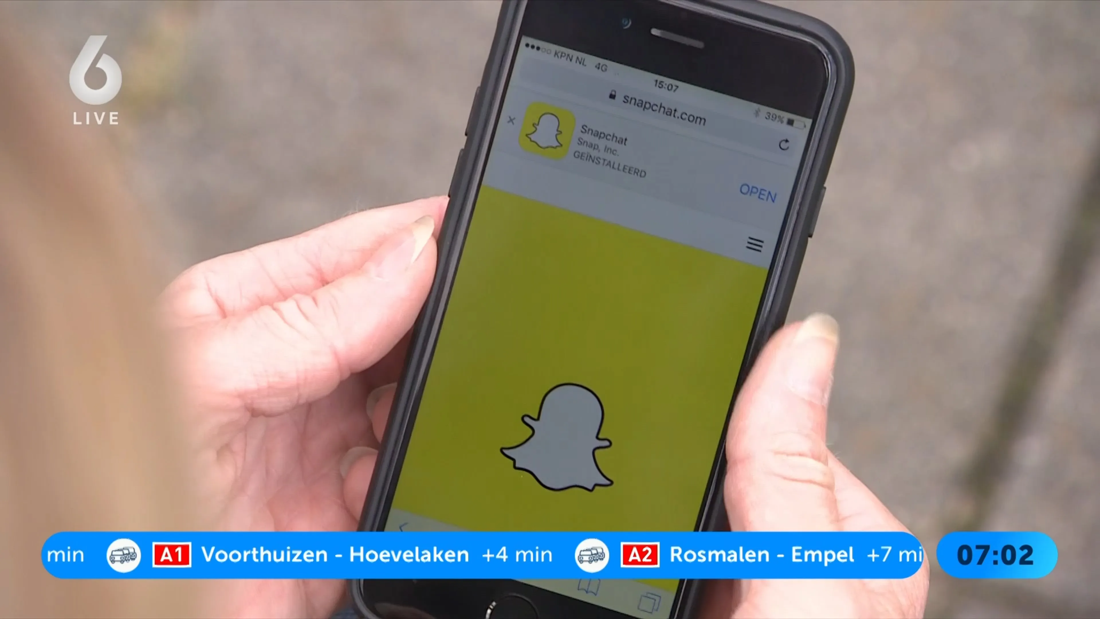 Snapchat opnieuw aangeklaagd in Nederland: stichting eist aanpassingen