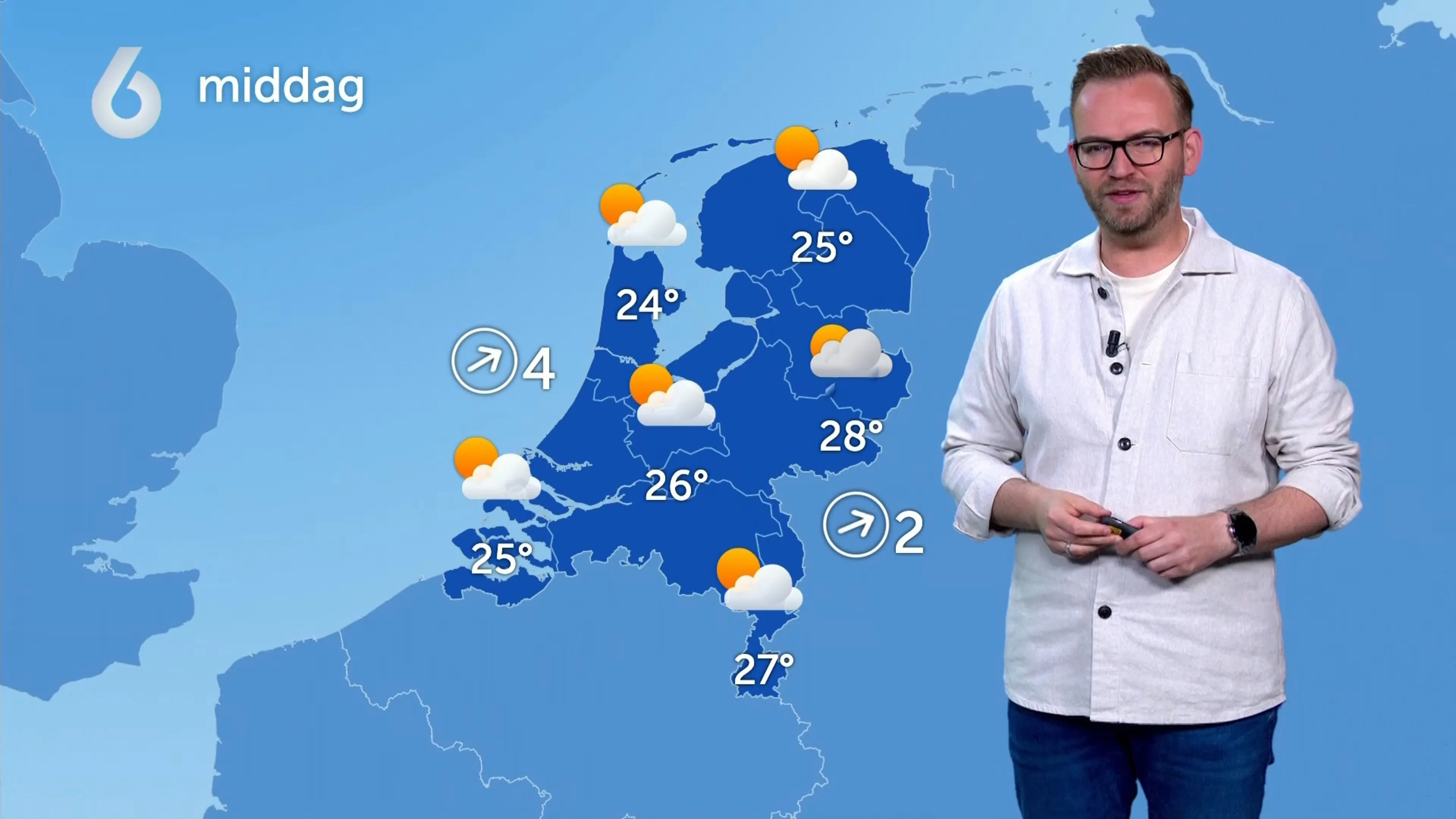 Weerbericht: vandaag nog even genieten van zon