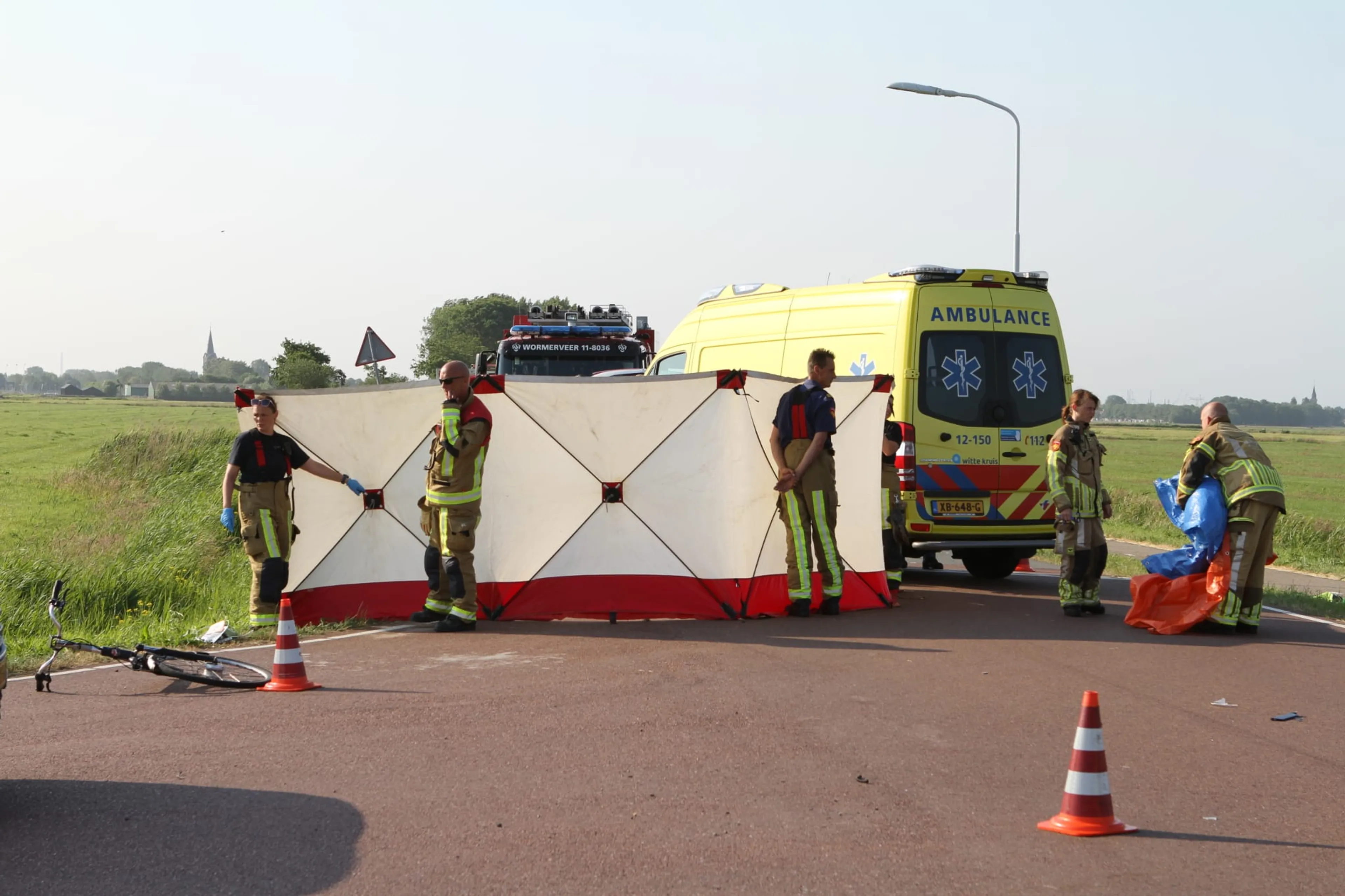 Minderjarige fietser overleden na aanrijding met auto in Assendelft