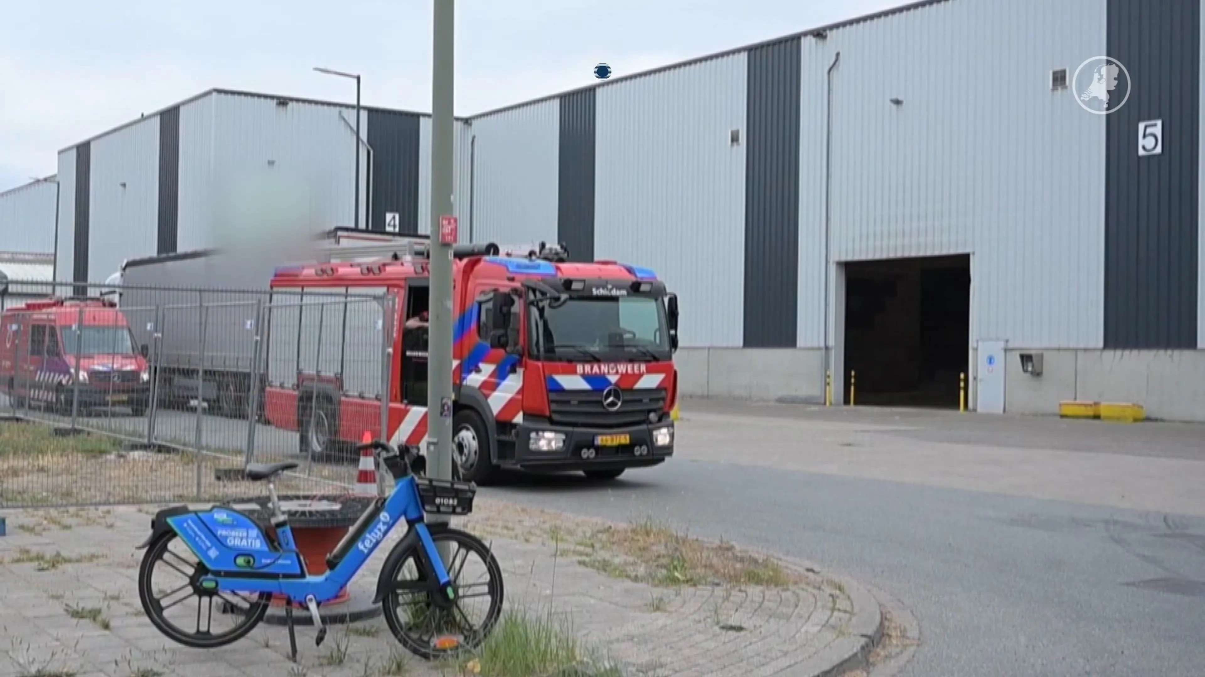 Persoon overleden bij bedrijfsongeval in Schiedam