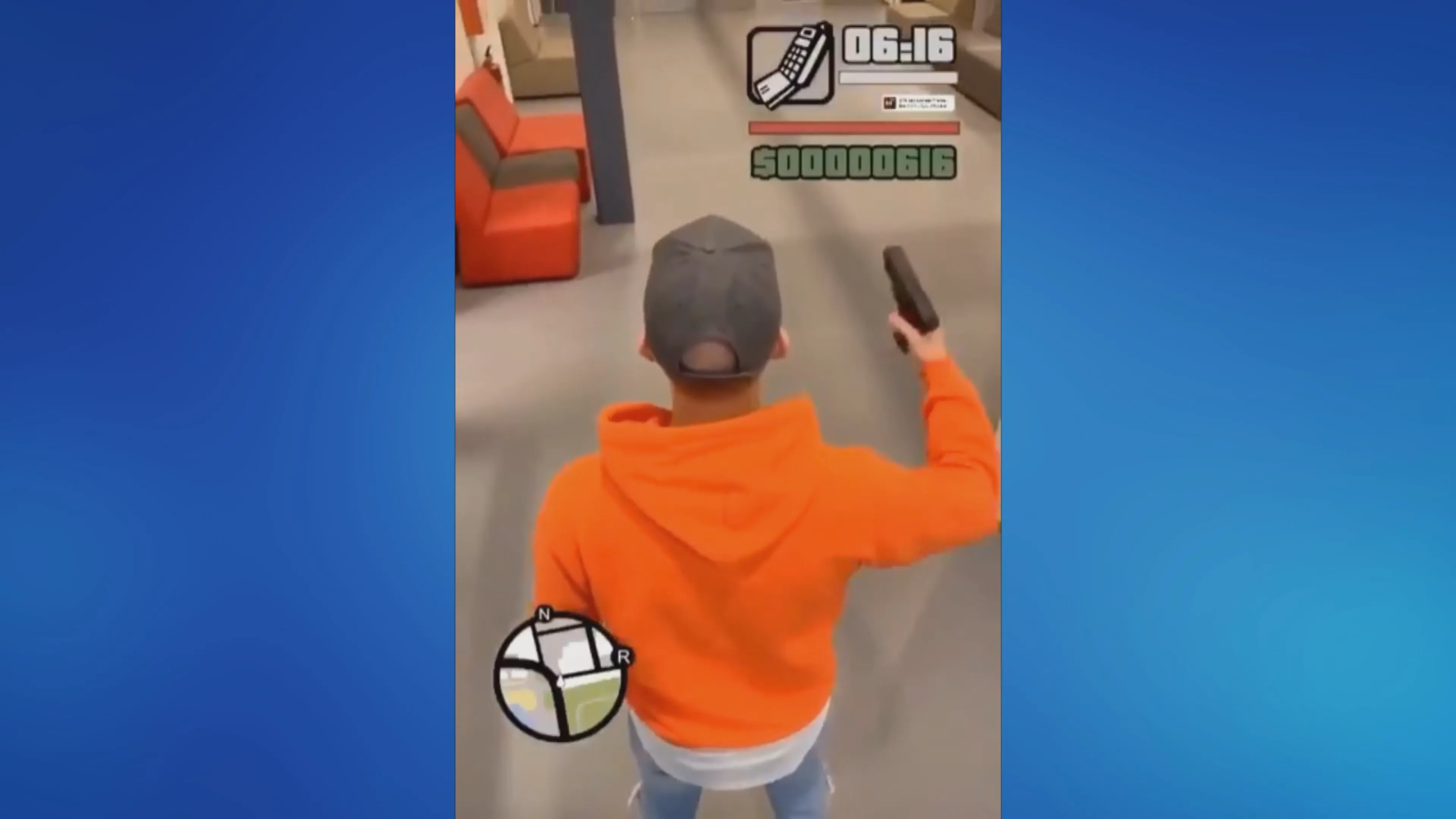 Domkop doet GTA na met nepwapen, school ontruimd vanwege dreiging