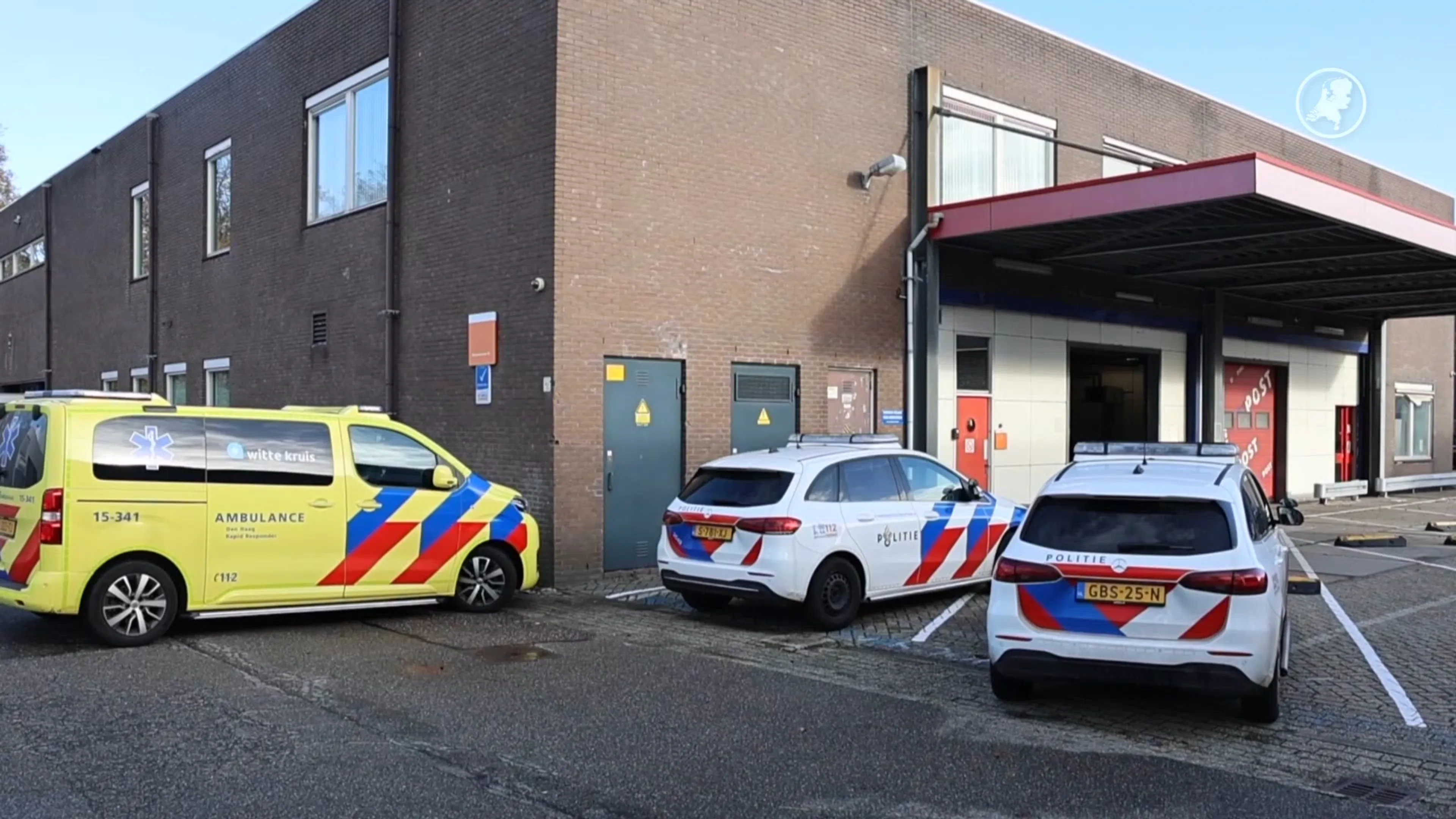 Persoon raakt gewond door steekpartij bij pand PostNL in Zoetermeer