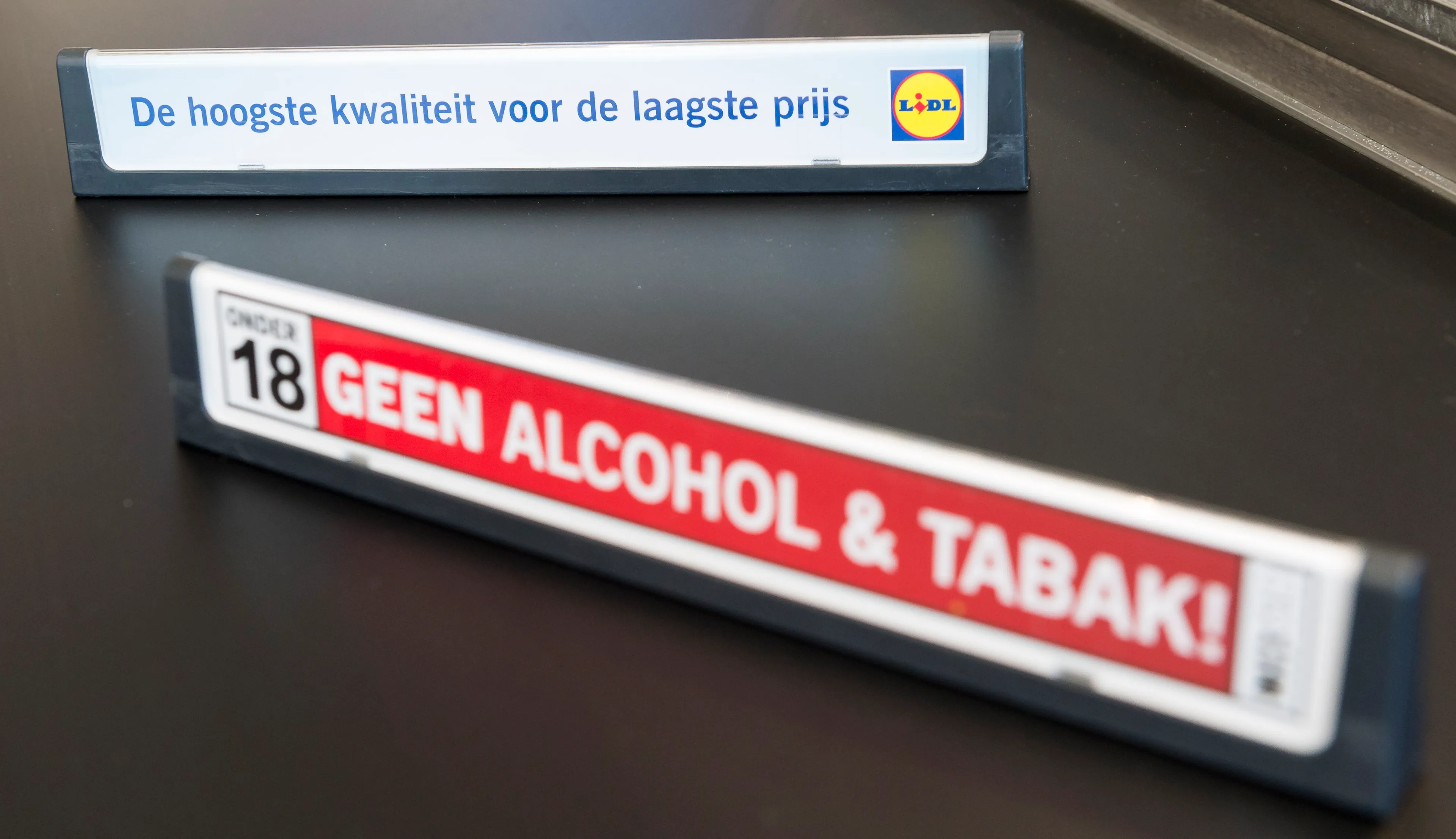 Lidl verkoopt vanaf vandaag geen sigaretten en tabak meer, als eerste supermarkt