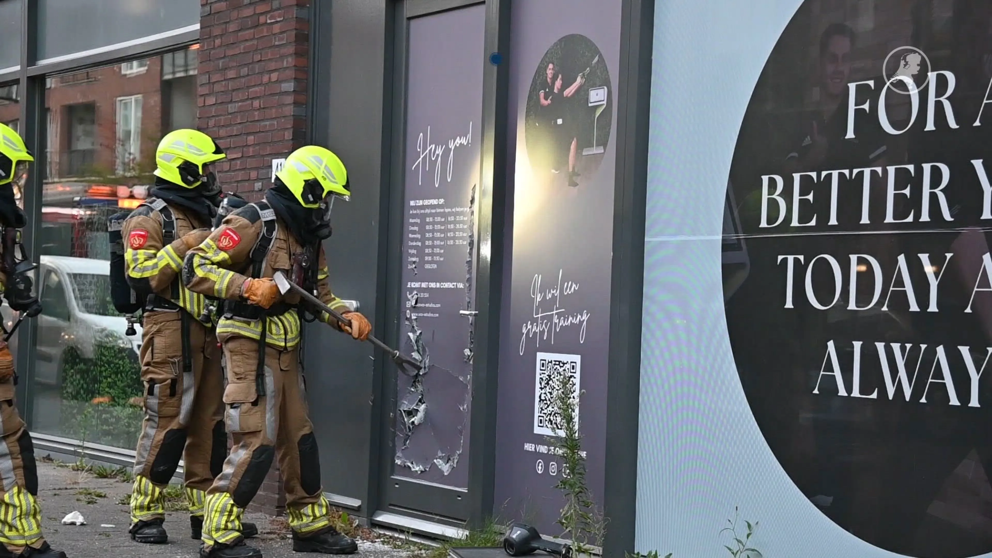 Brand na explosie in Breda, appartementen ontruimd en verdachte aangehouden
