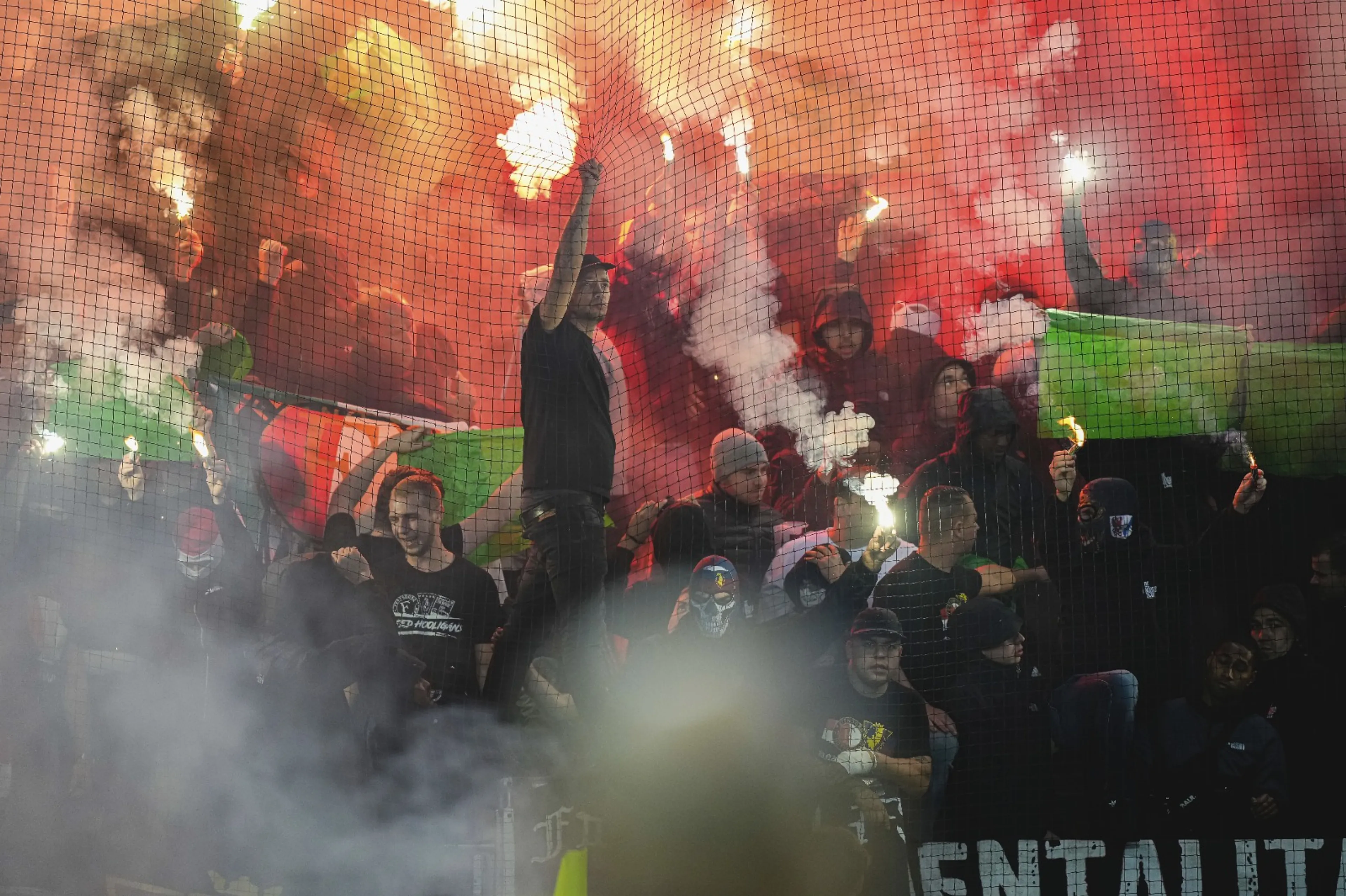 Toch Feyenoordsupporters in Italië, ondanks verbod in Rome