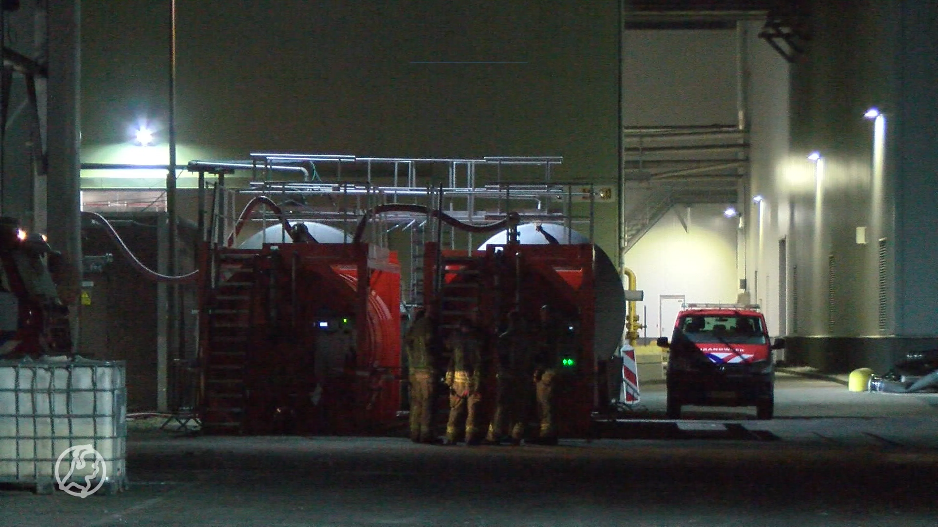 Grote brand frietfabriek Kruiningen