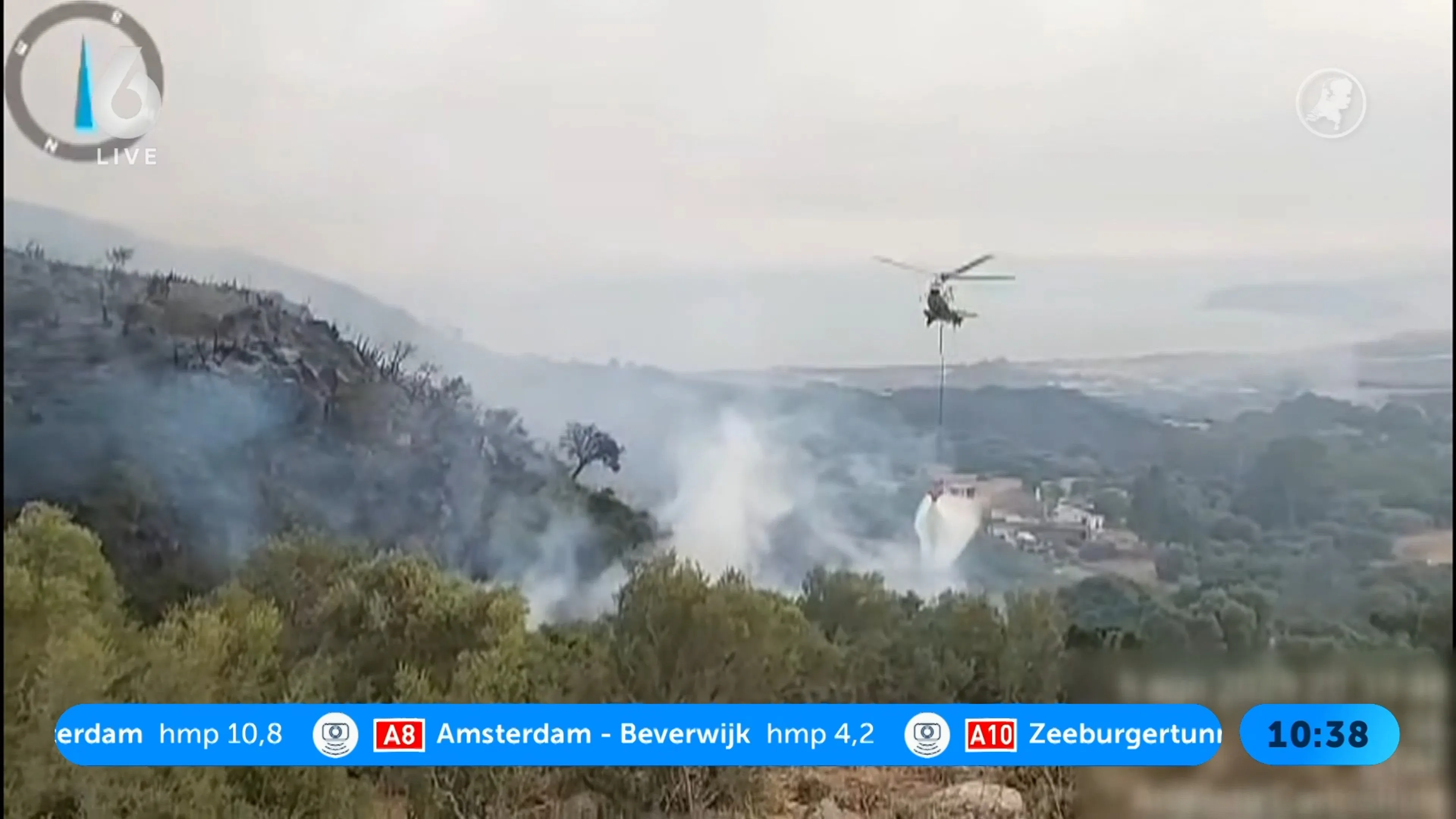 Dode en gewonden bij bosbrand Zuid-Frankrijk