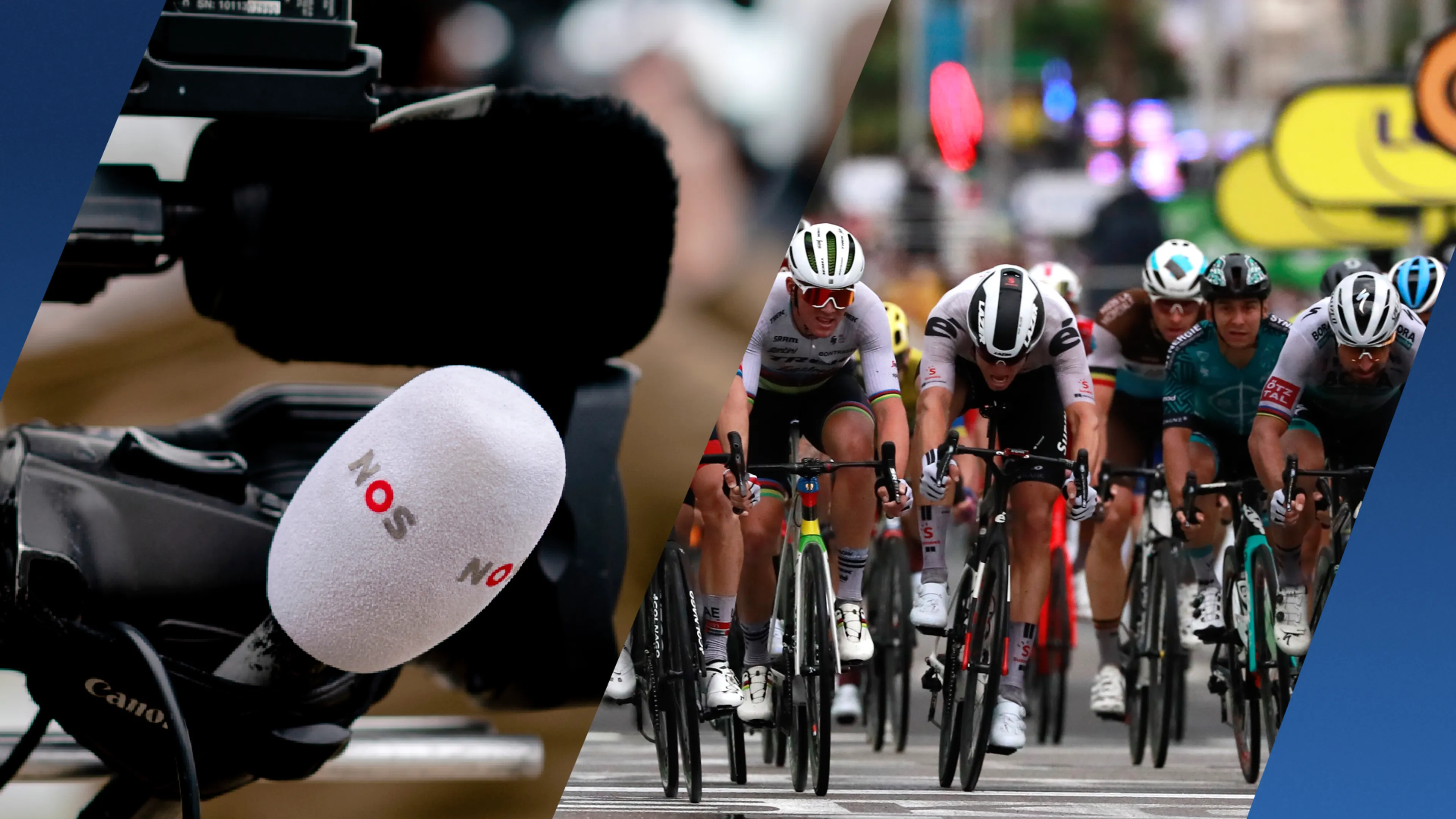 Ingebroken in NOS-auto bij Tour de France, spullen meegenomen
