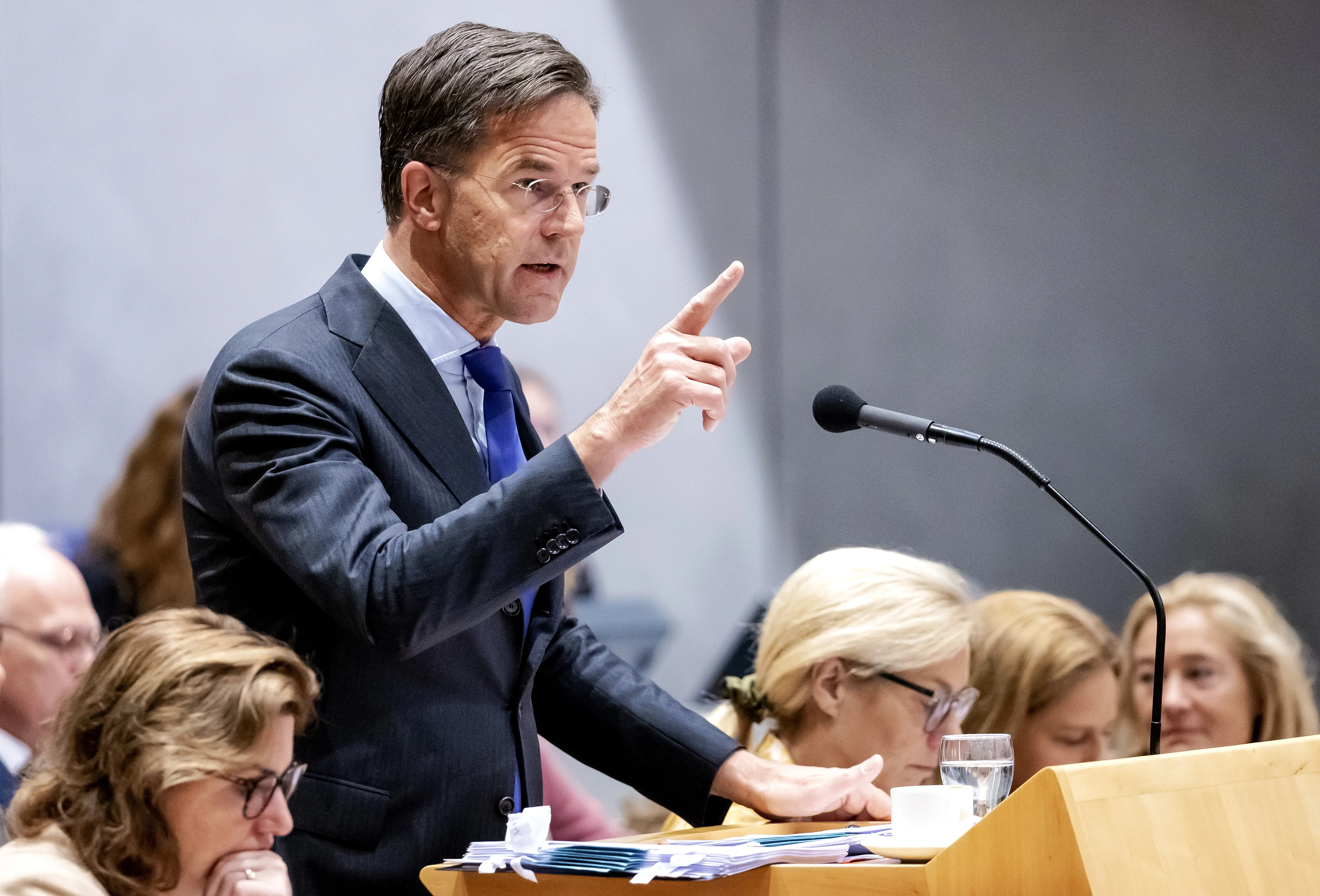 Rutte blijft hameren op onderzoek naar explosie ziekenhuis Gaza