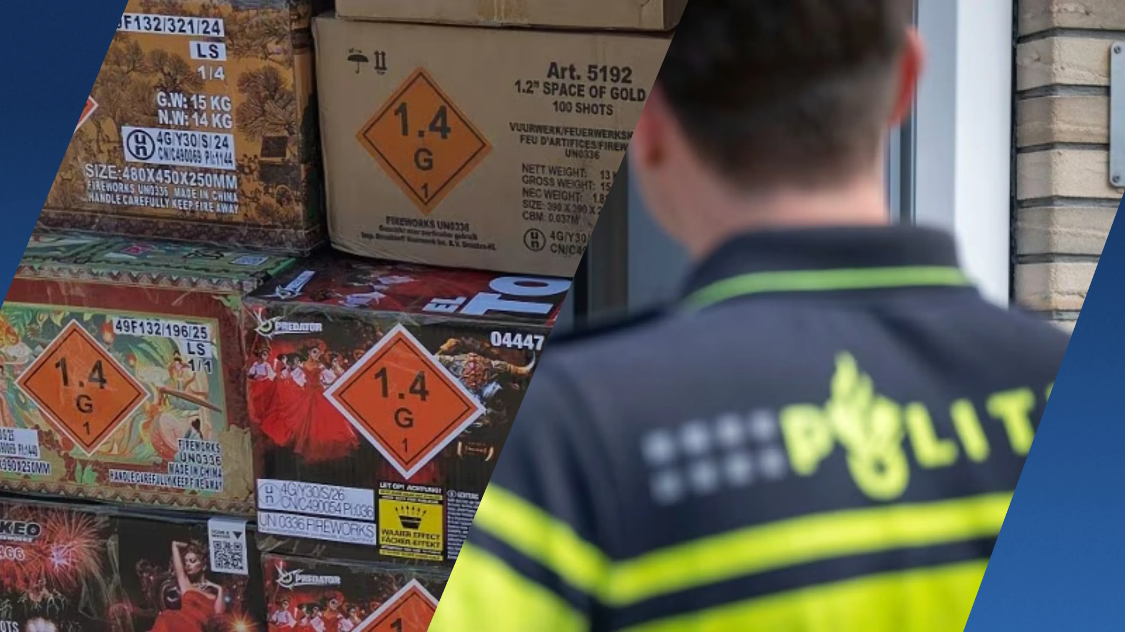 Zwaar vuurwerk van jongeren in beslag genomen nadat ouders zelf politie bellen