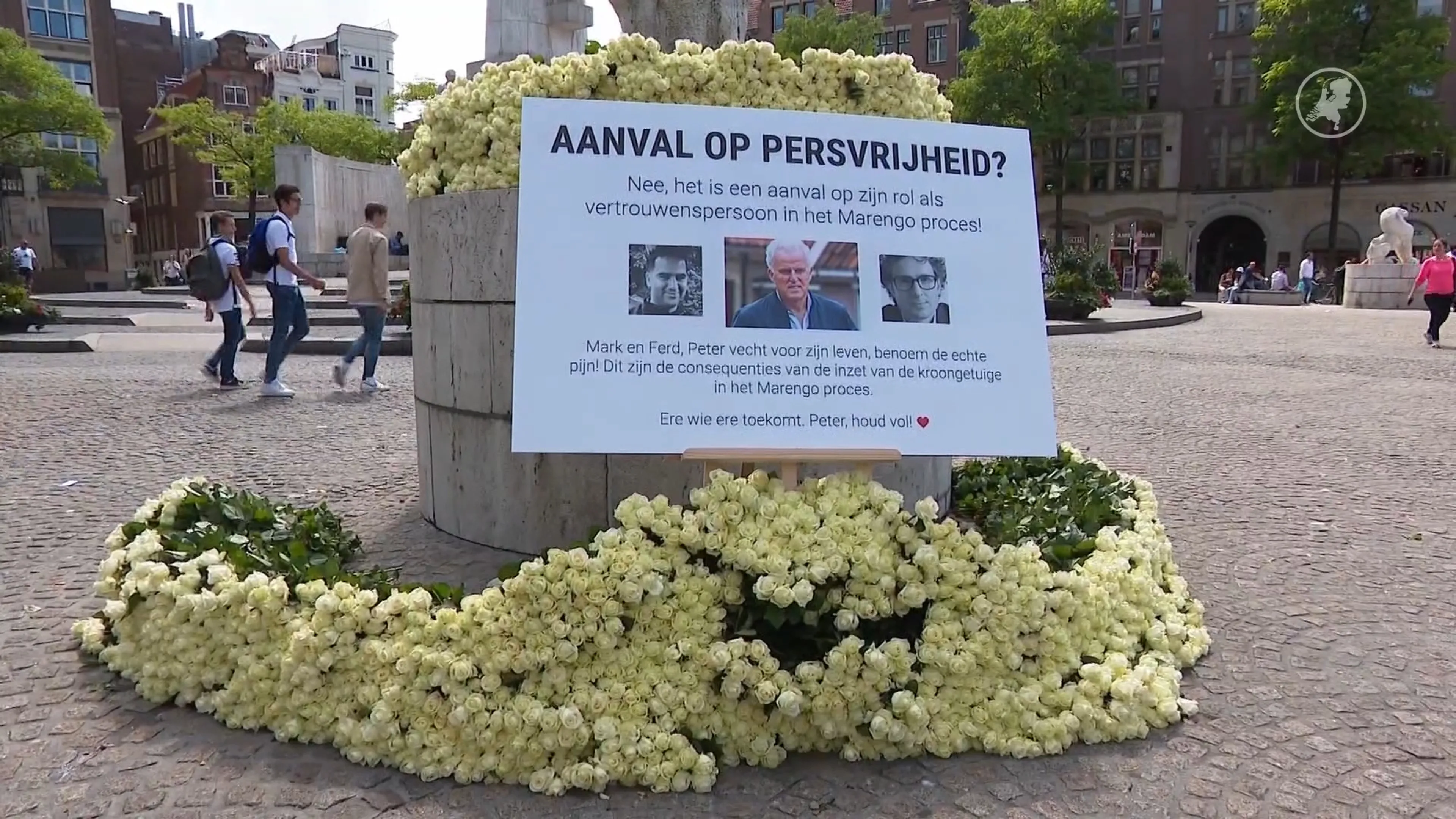 Nabestaanden en collega's herdenken Peter R. de Vries: 'Niemand kan zijn schoenen vullen'
