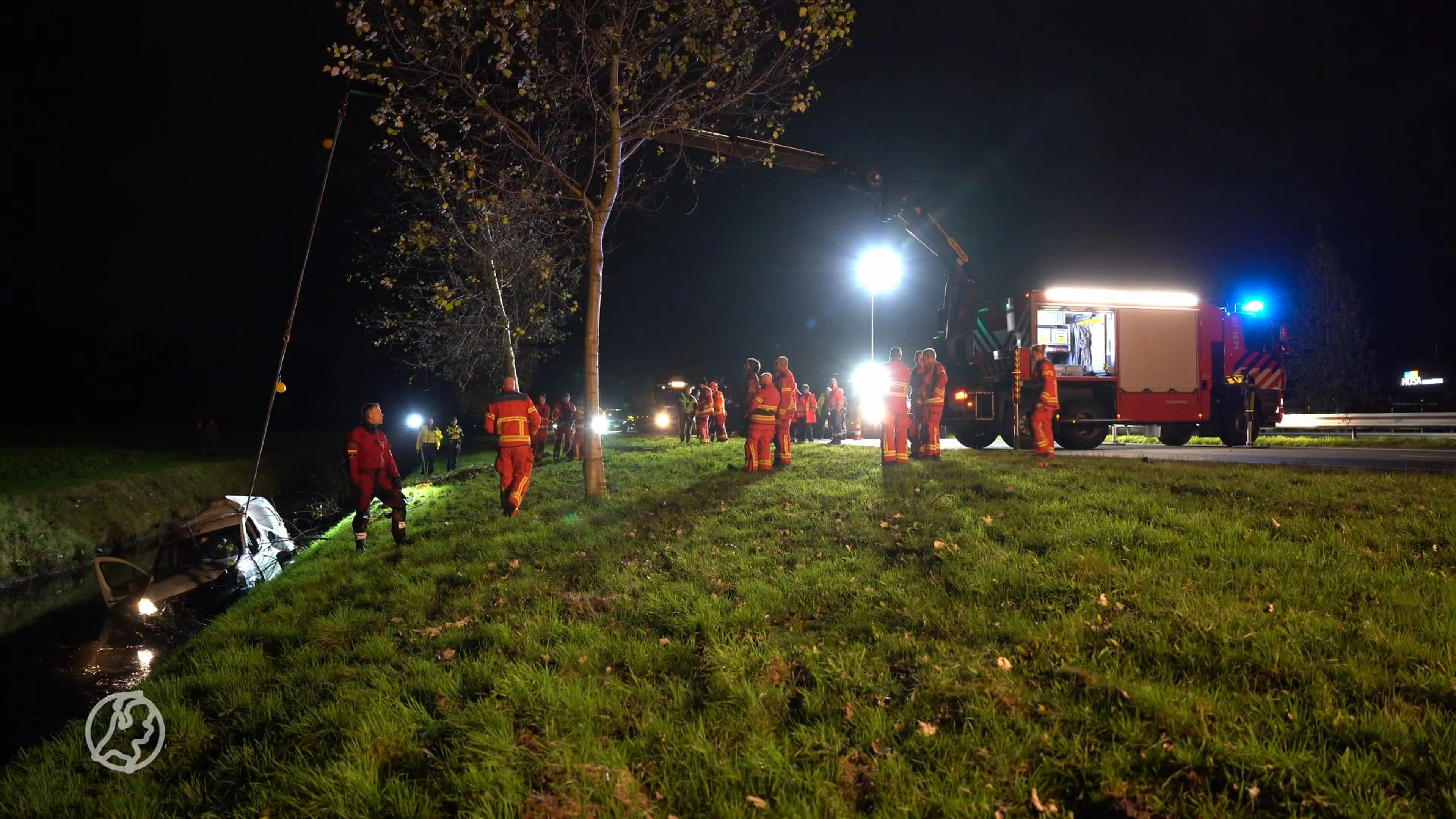 Zwaargewonde bij ongeval op N33 bij Veendam